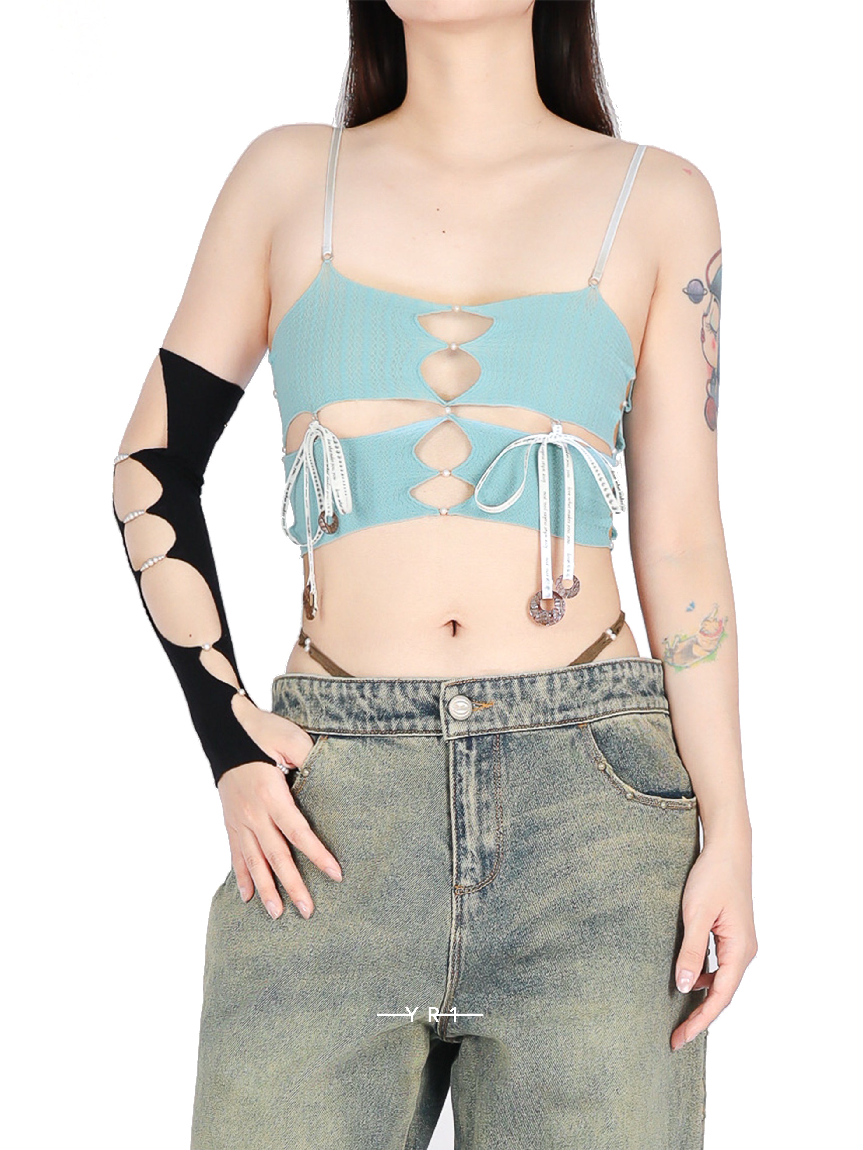 Fingerless Long Glove