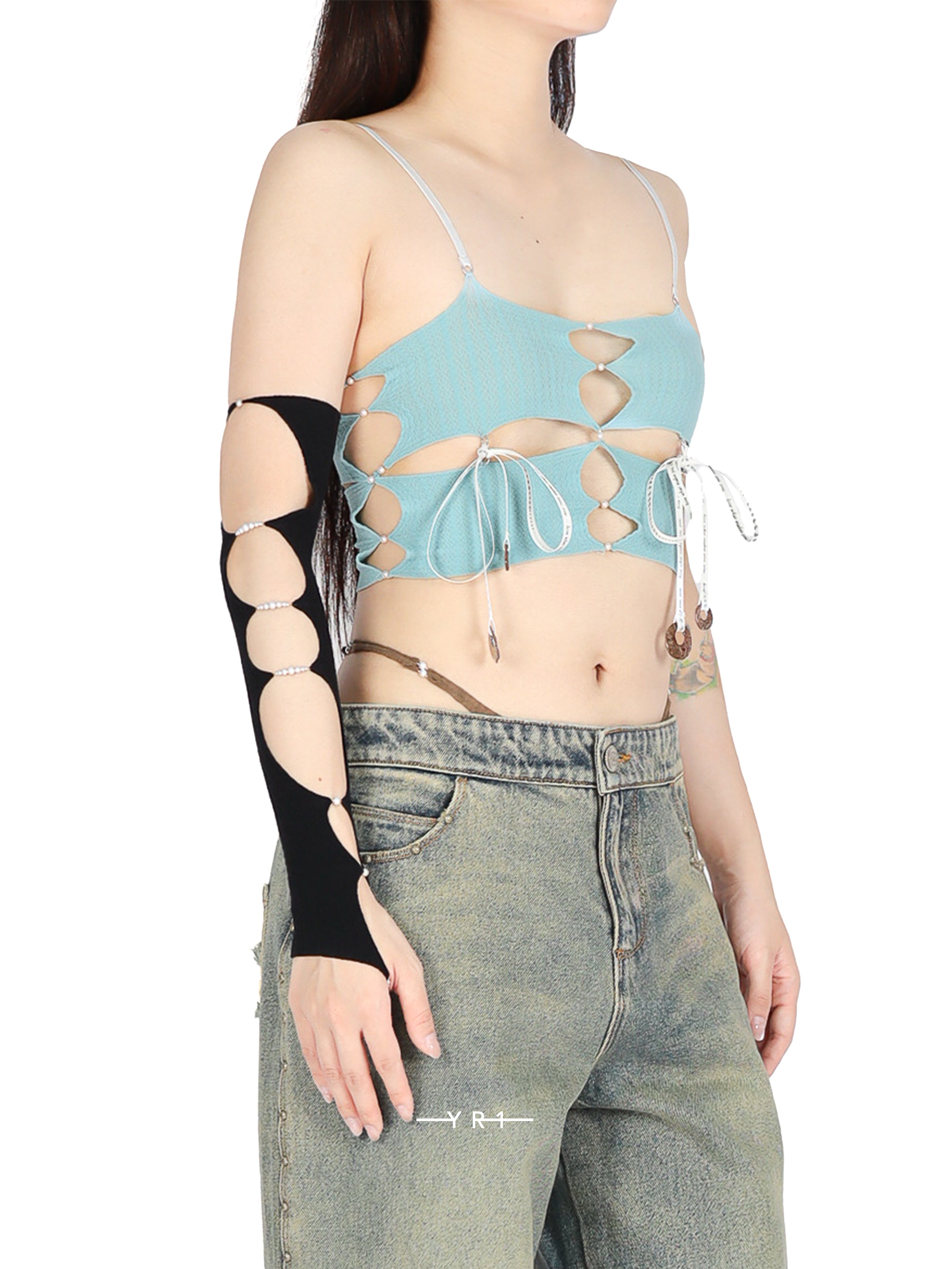 Fingerless Long Glove