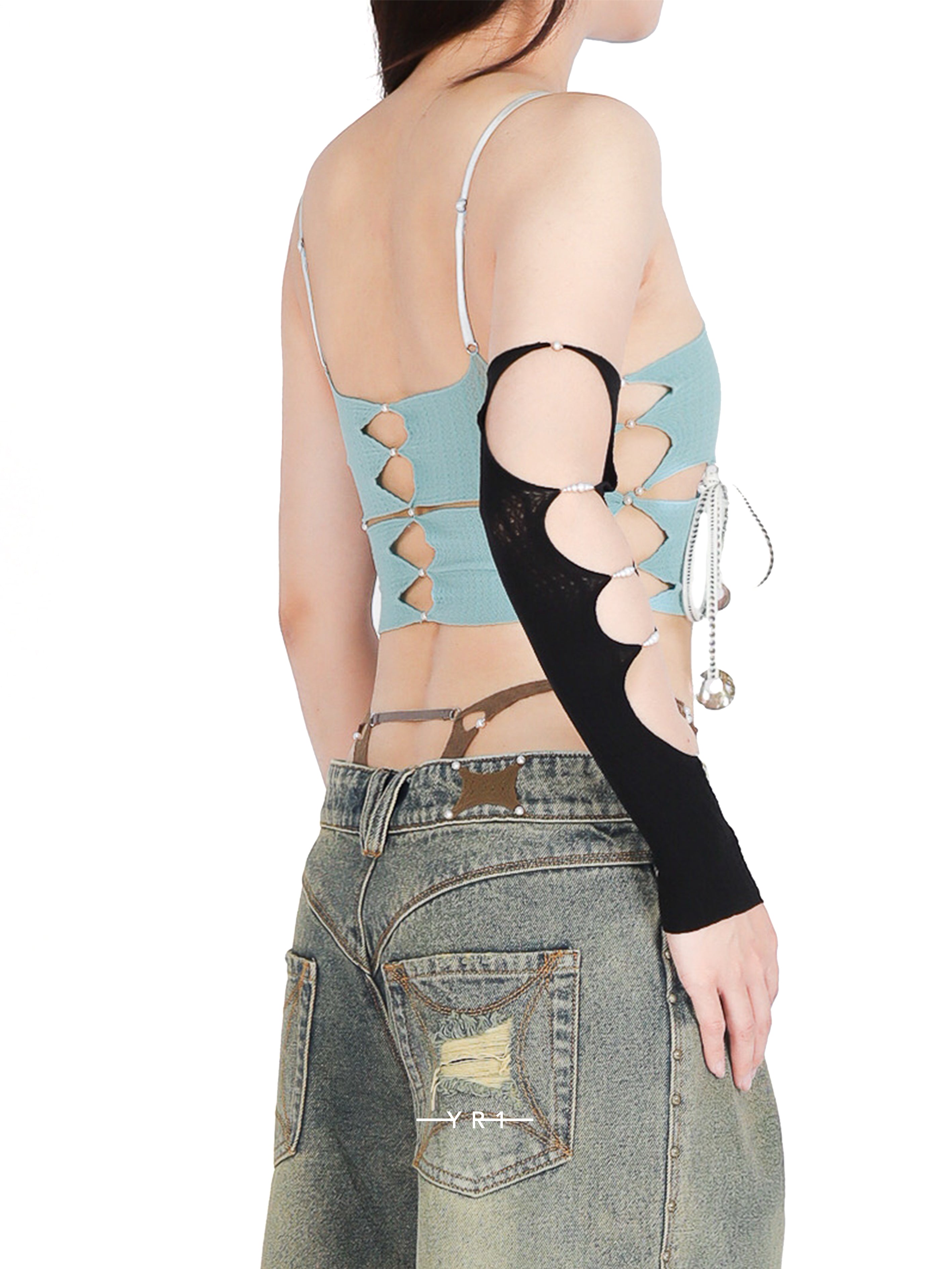 Fingerless Long Glove