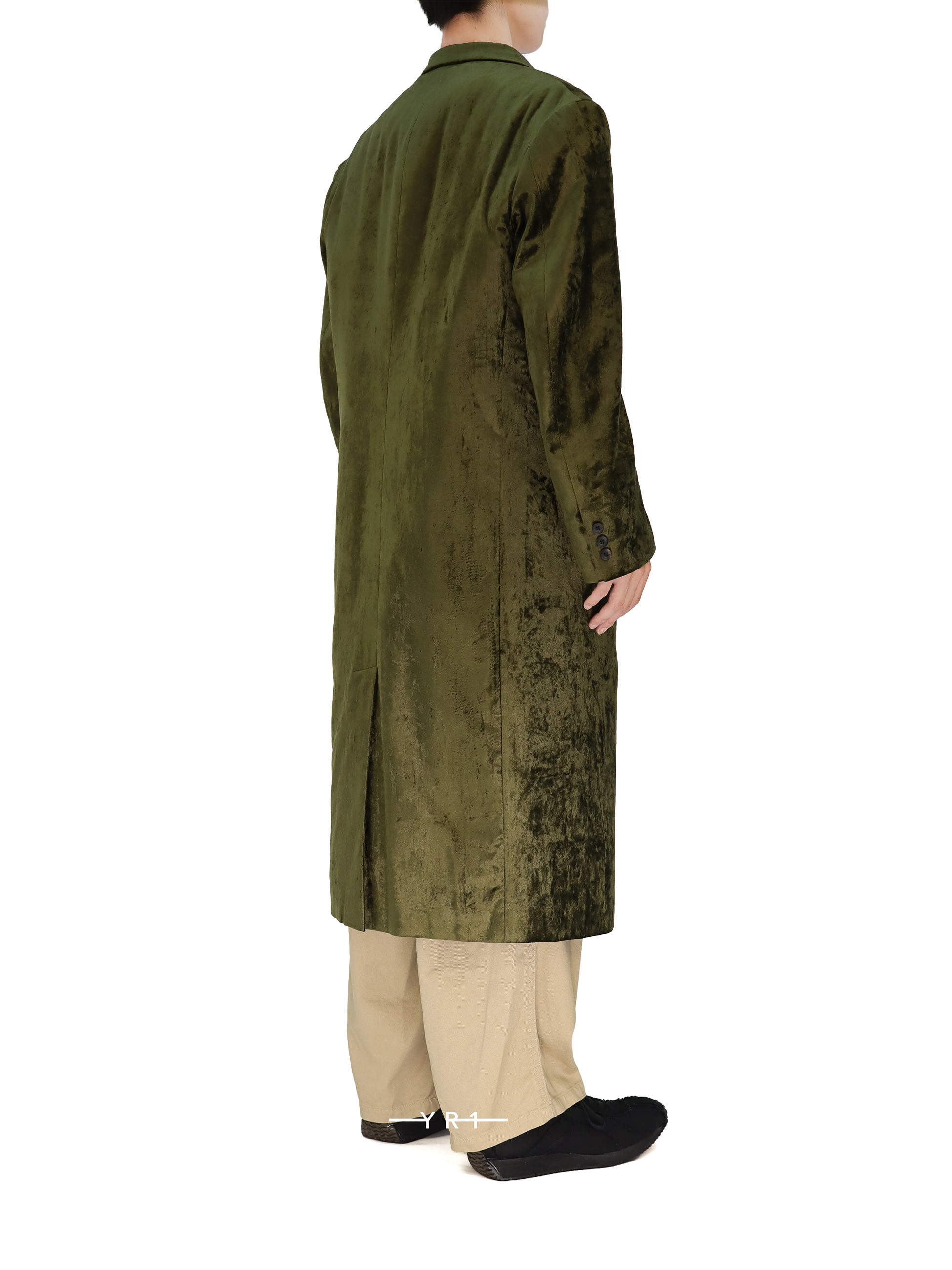 4 Buttons Long Jacket With Liner