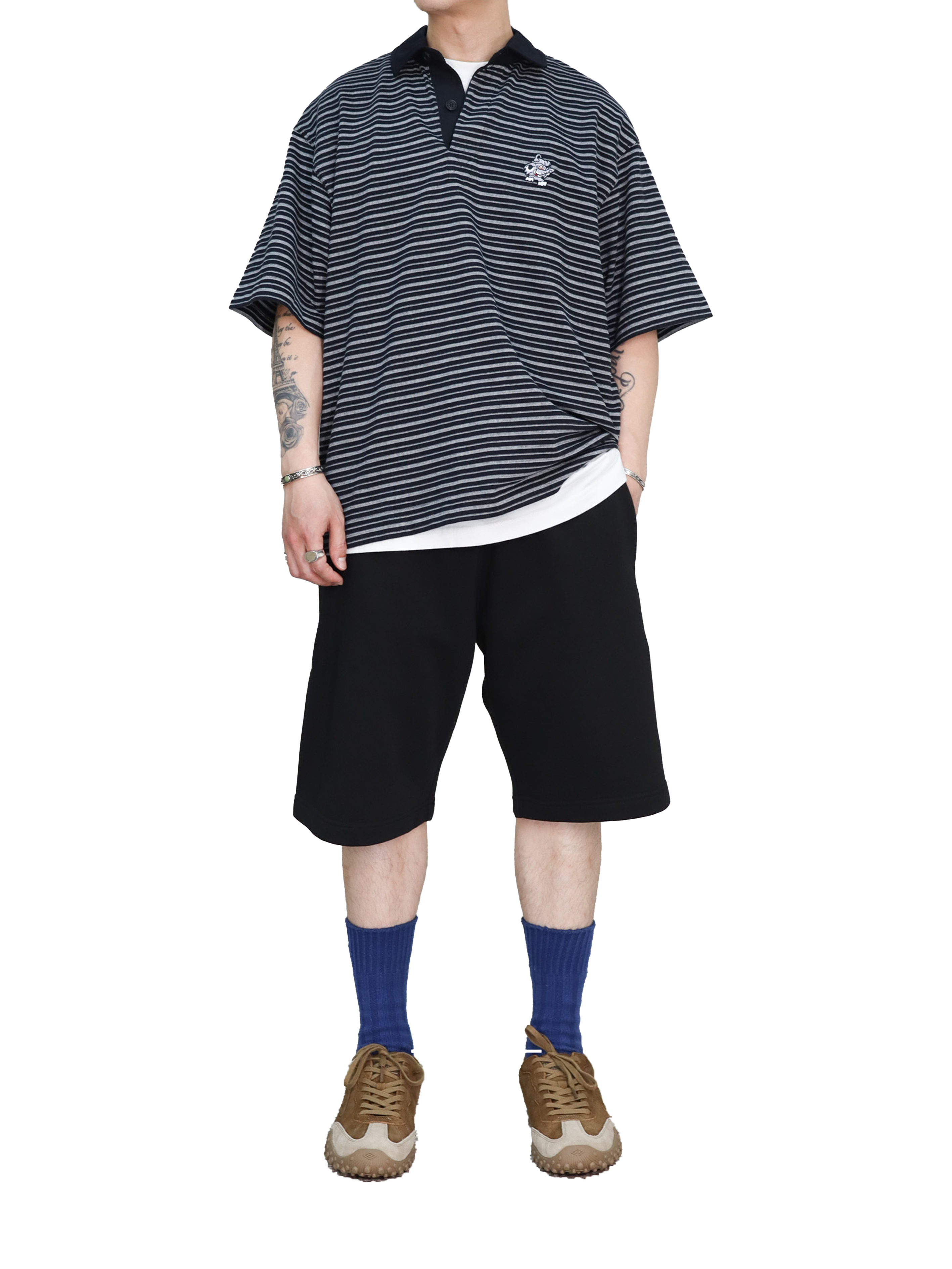 Gots Verdy C' Embr'd Relax Polo-99J