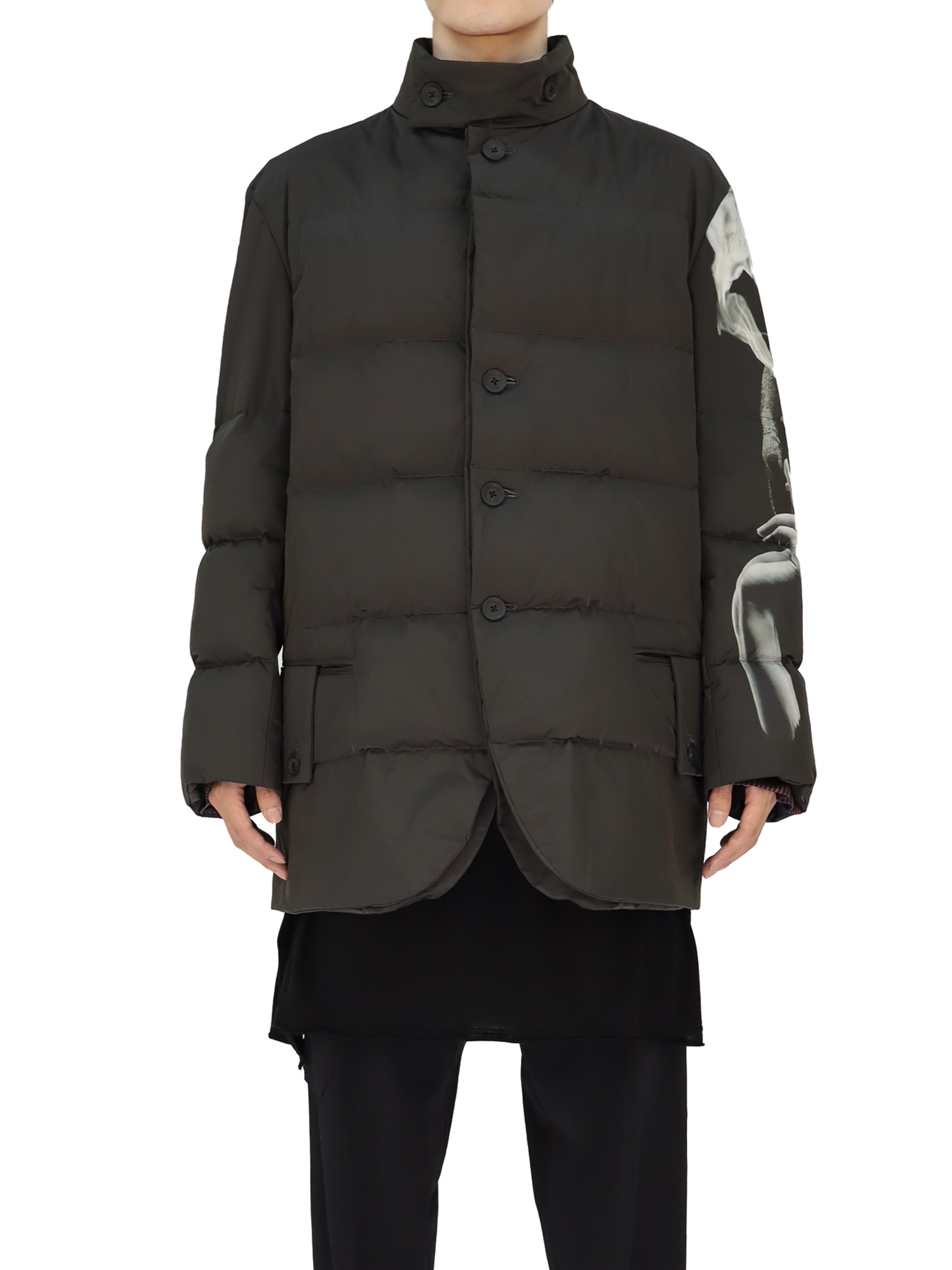 Horizontal Padded Stand Jacket Pt