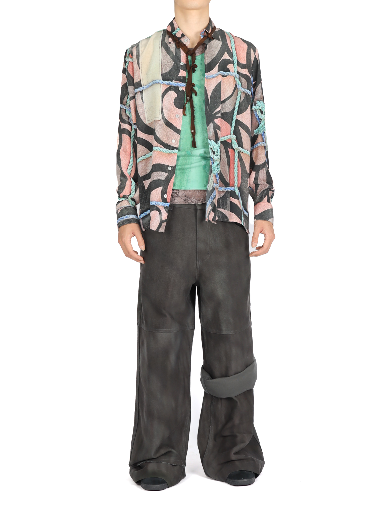 Floral Buoy Silk Shirt