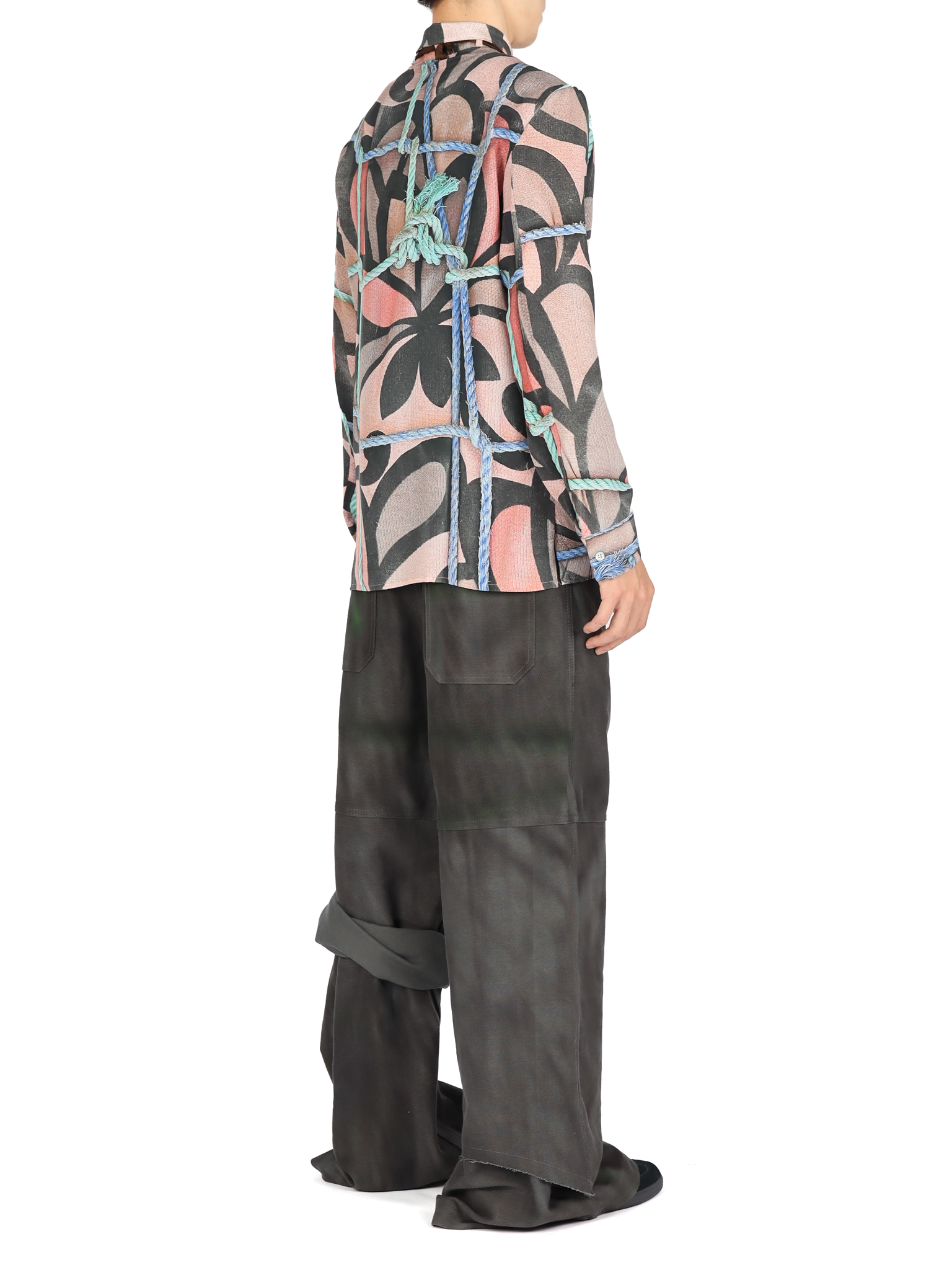 Floral Buoy Silk Shirt