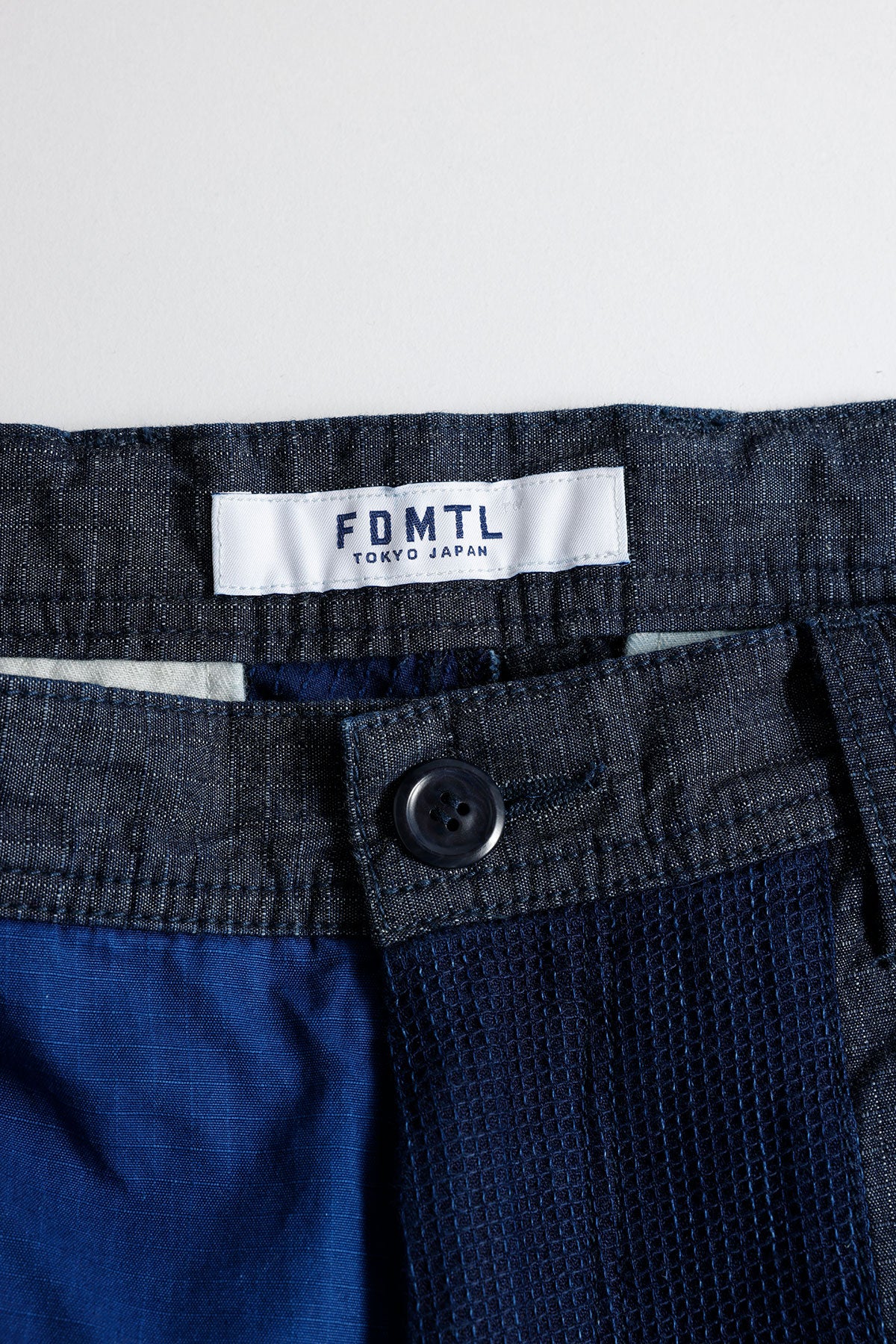 Patchwork Cargo Pants Rinse