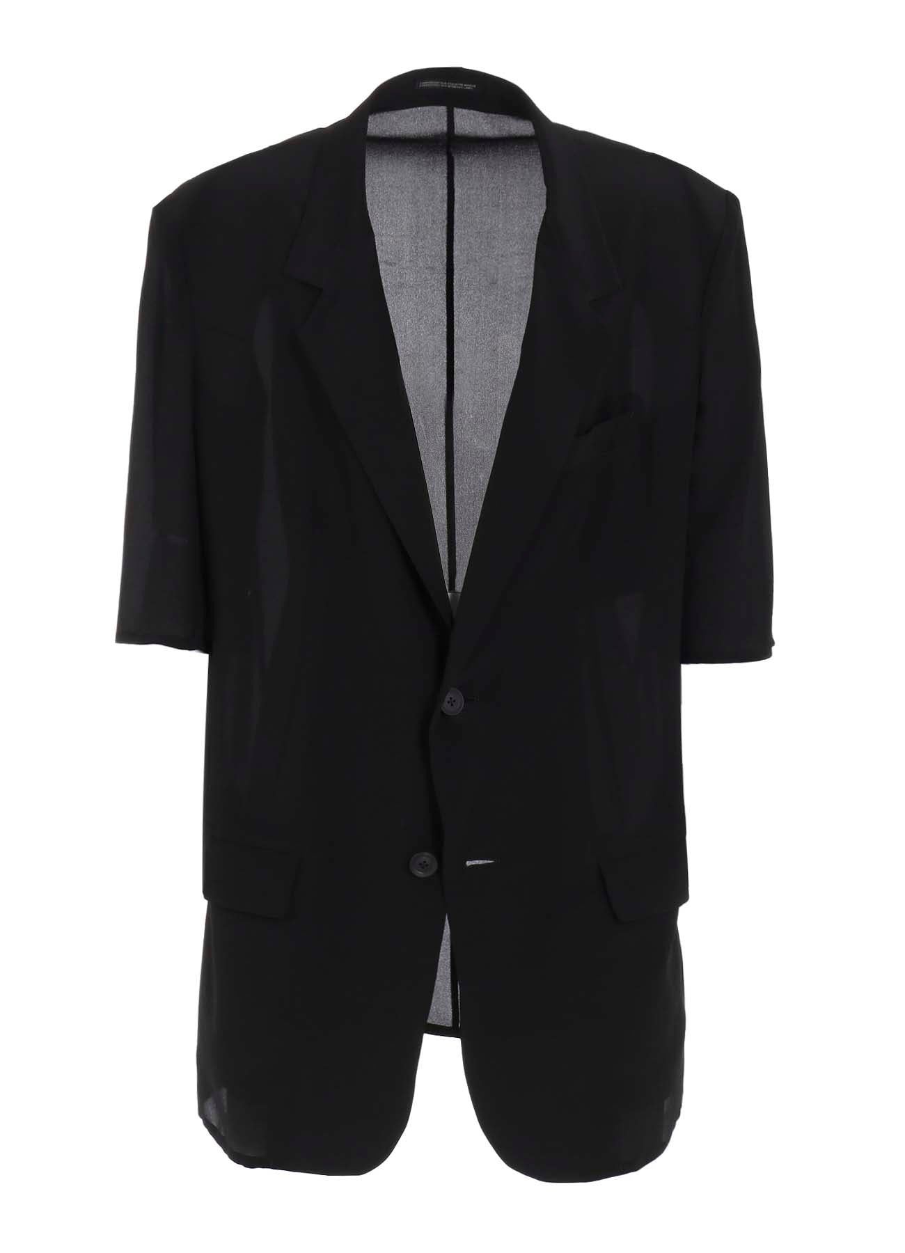 Cropped Sleeve Jacket