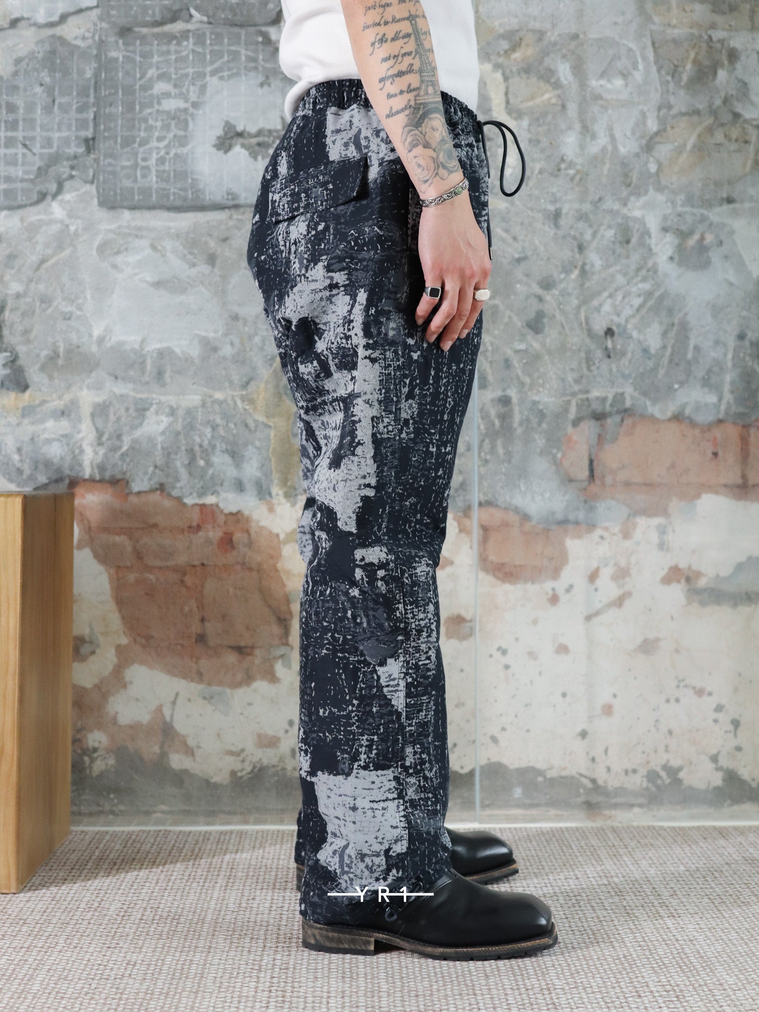 Jacquard Boro Pants
