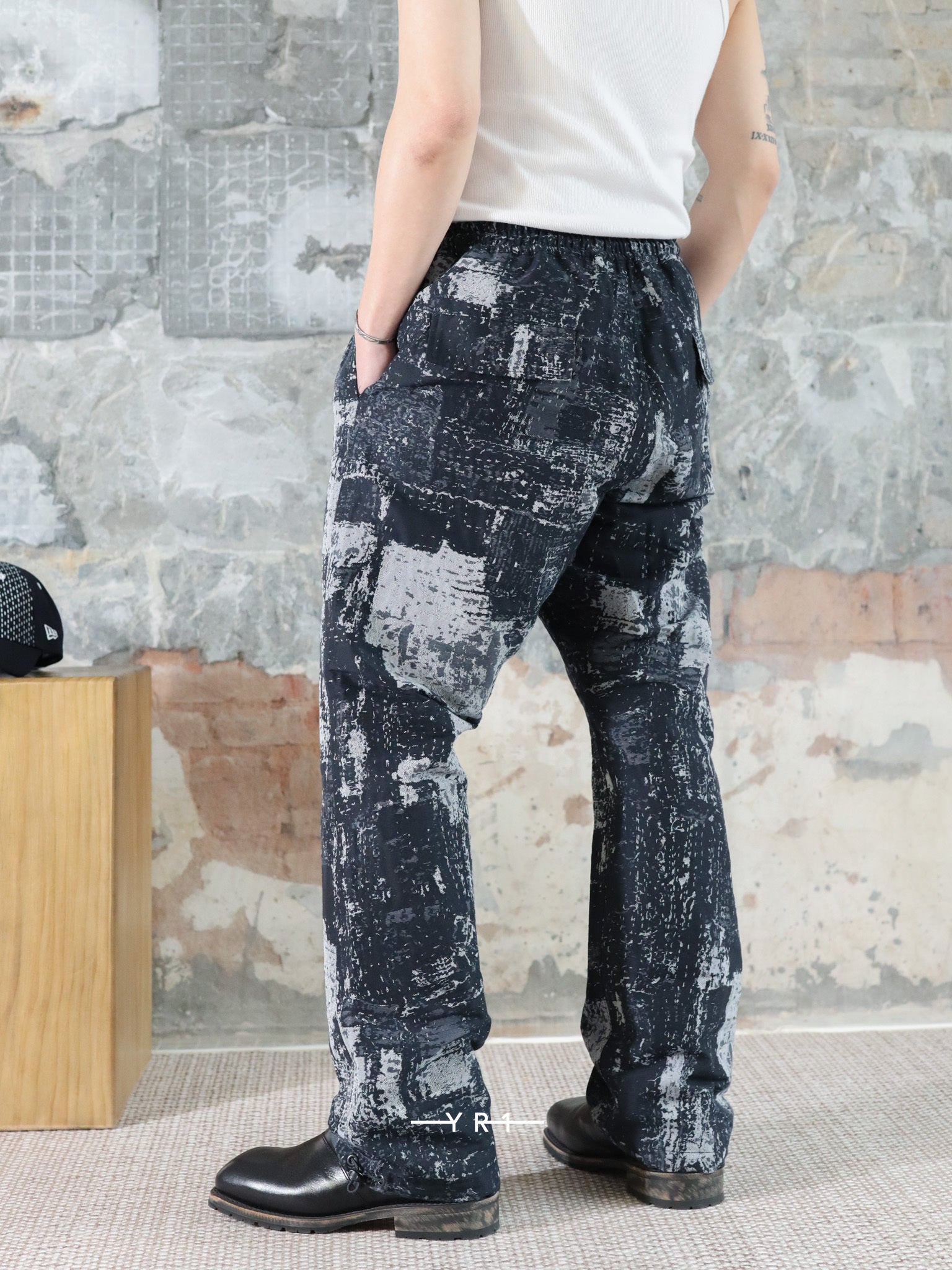 Jacquard Boro Pants