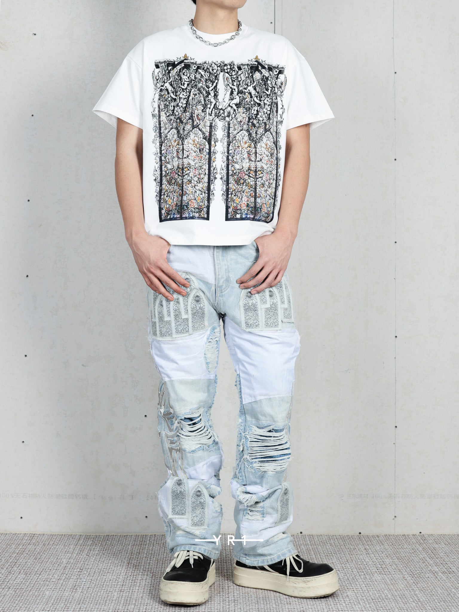 Wdw Winged Organza Denim