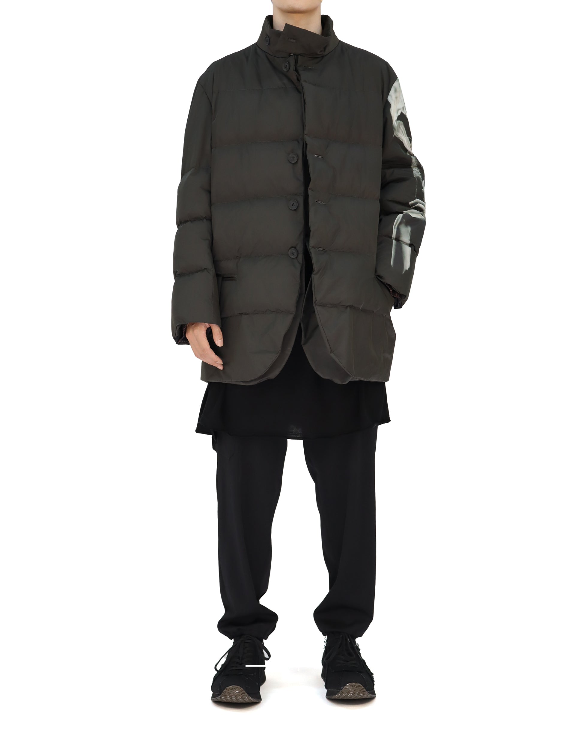 Horizontal Padded Stand Jacket Pt
