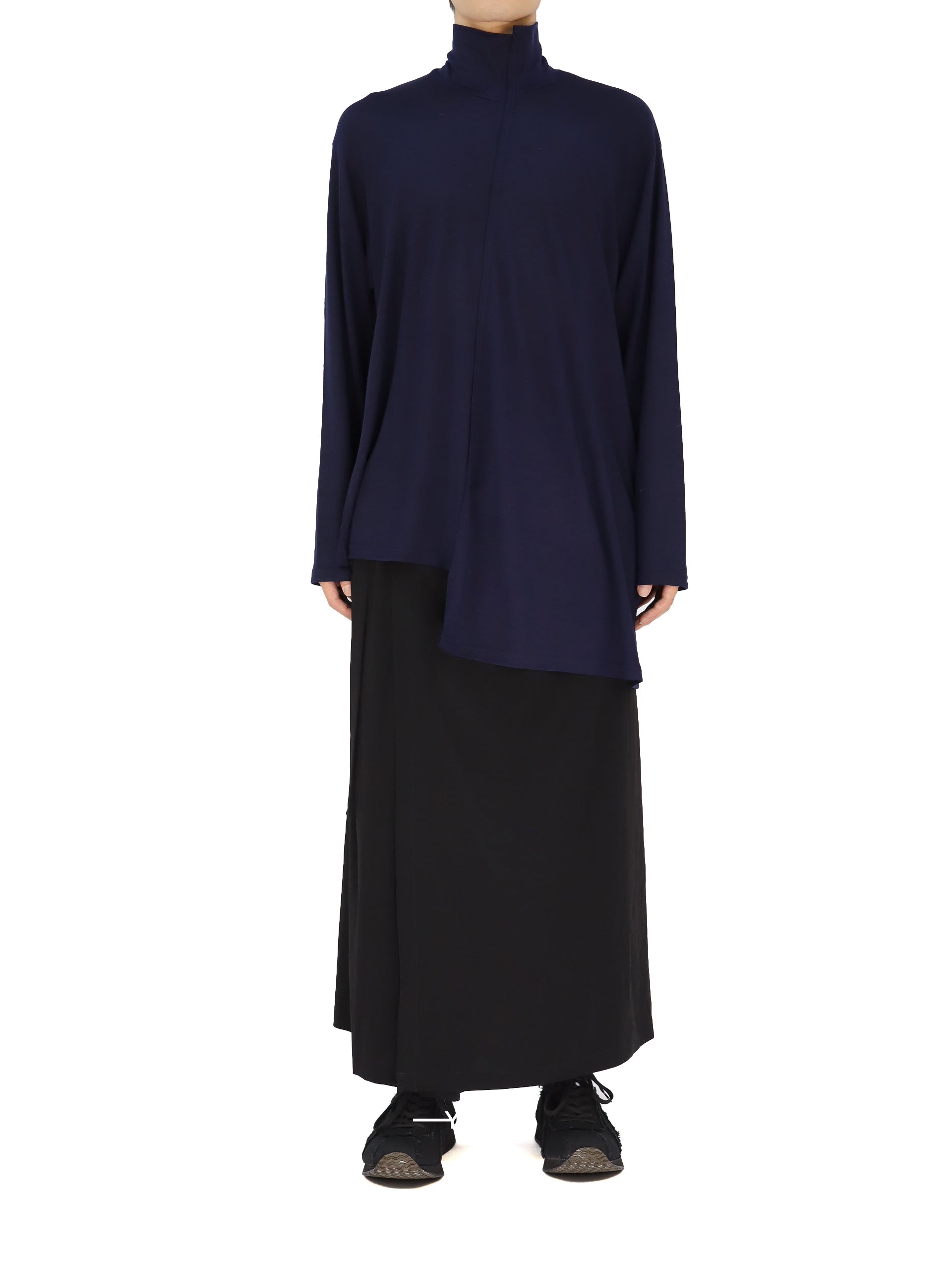 Paneled Turtle Neck Po