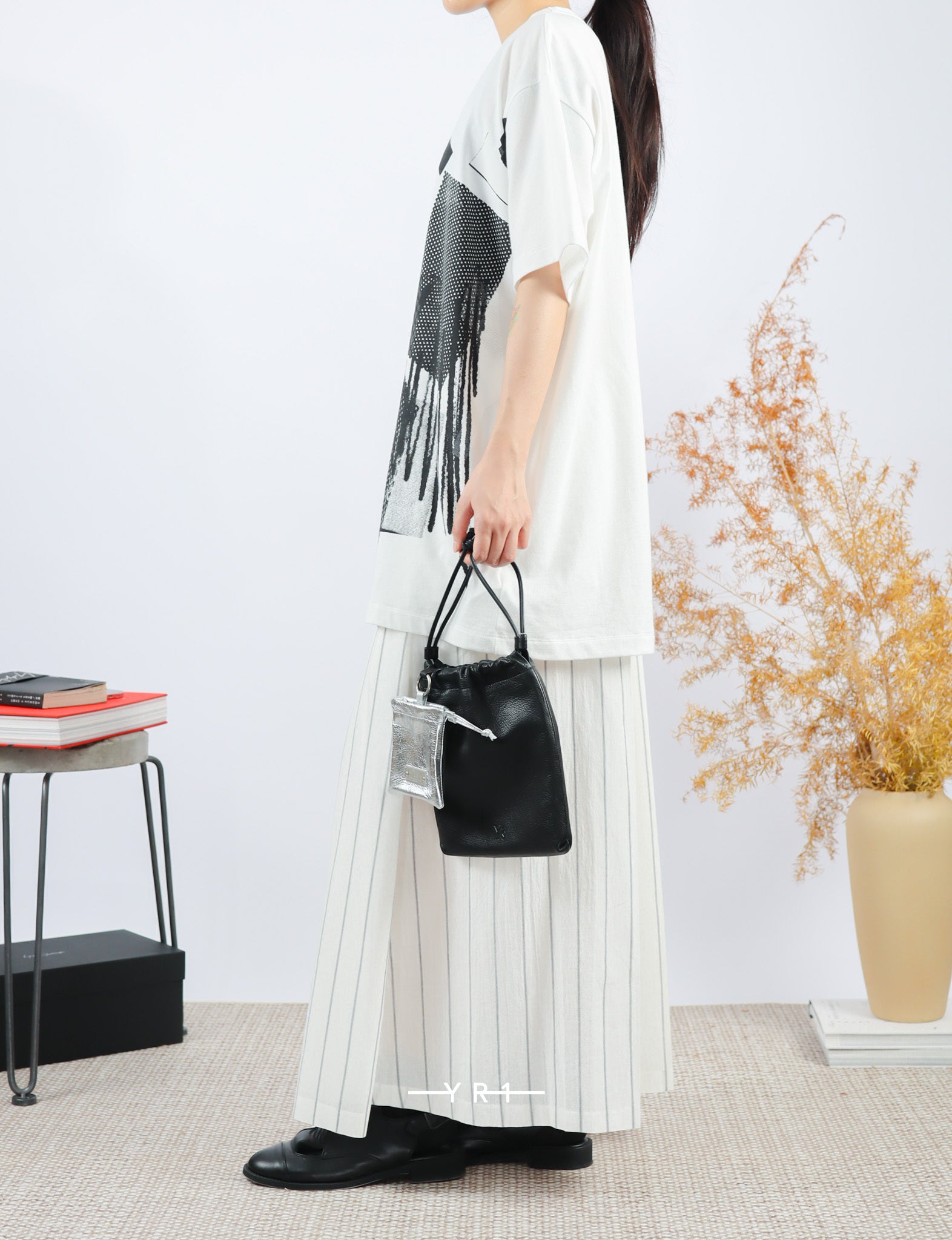 ys-Round Neck Short Sleeve T-A