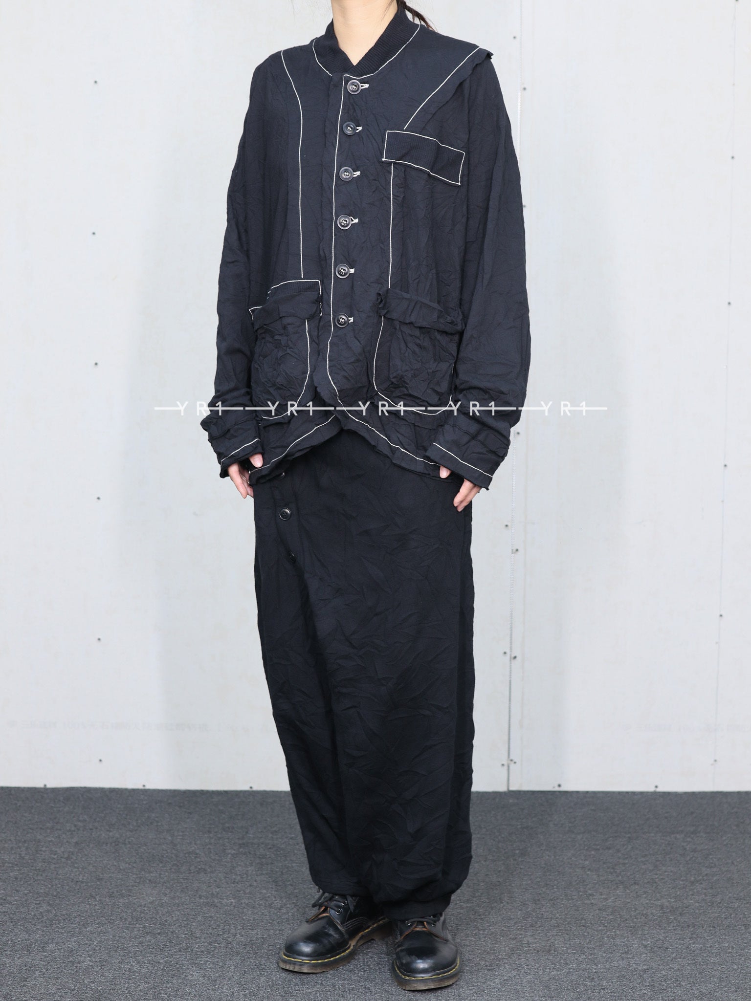 ys-M-Doubled Front Button P