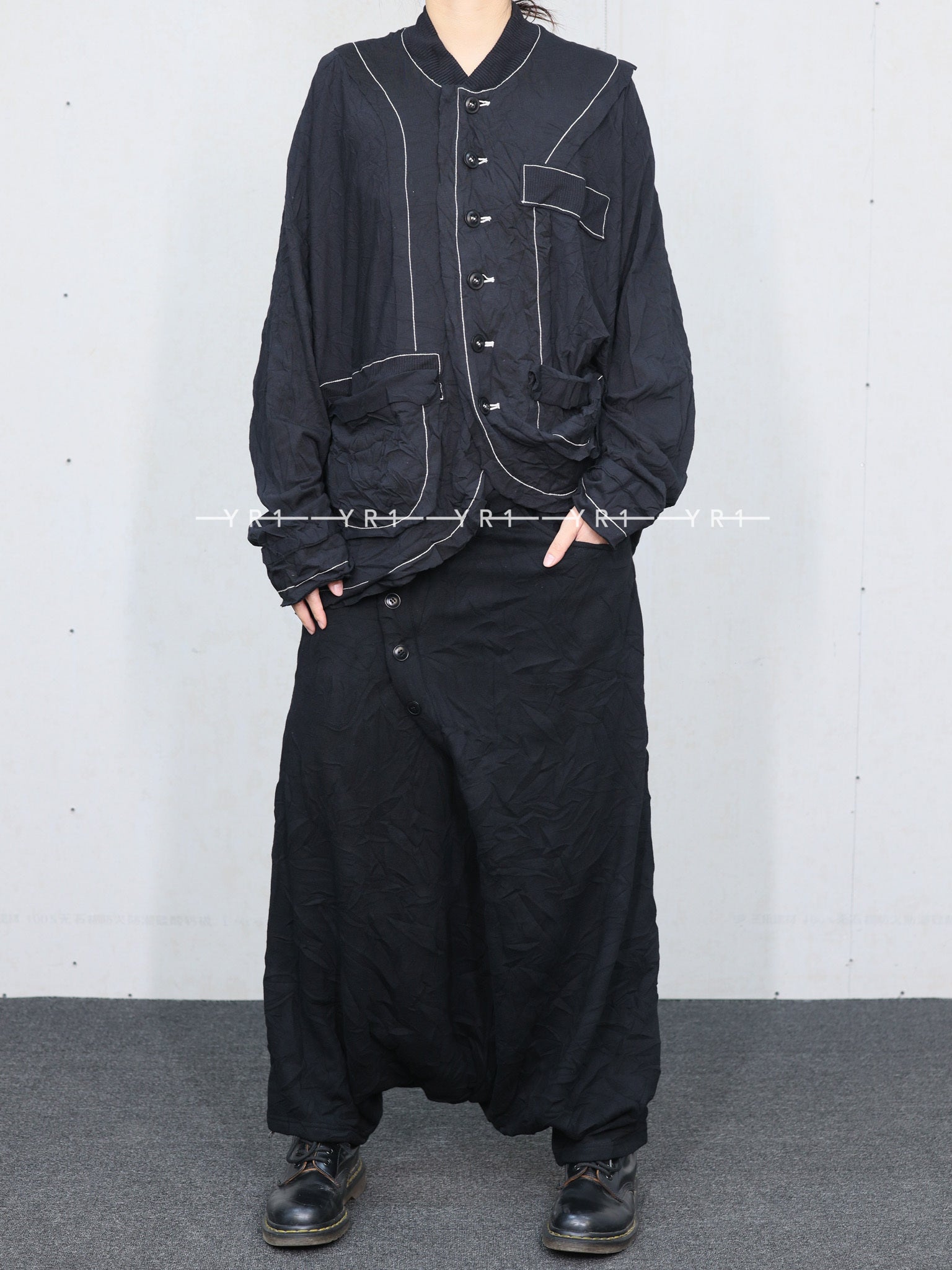 ys-M-Doubled Front Button P