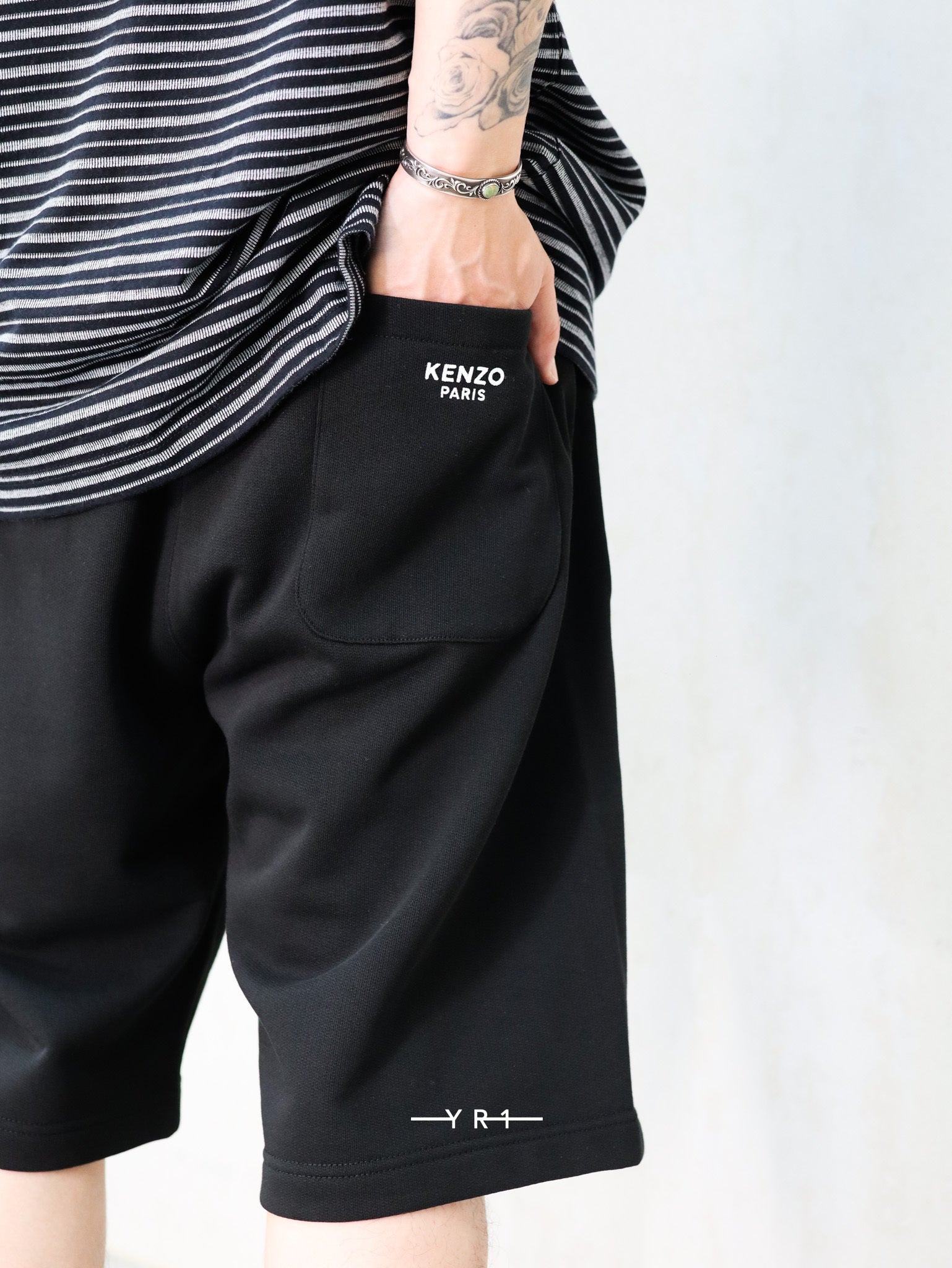 KZ Pop Embr'd Classic Shorts-99J