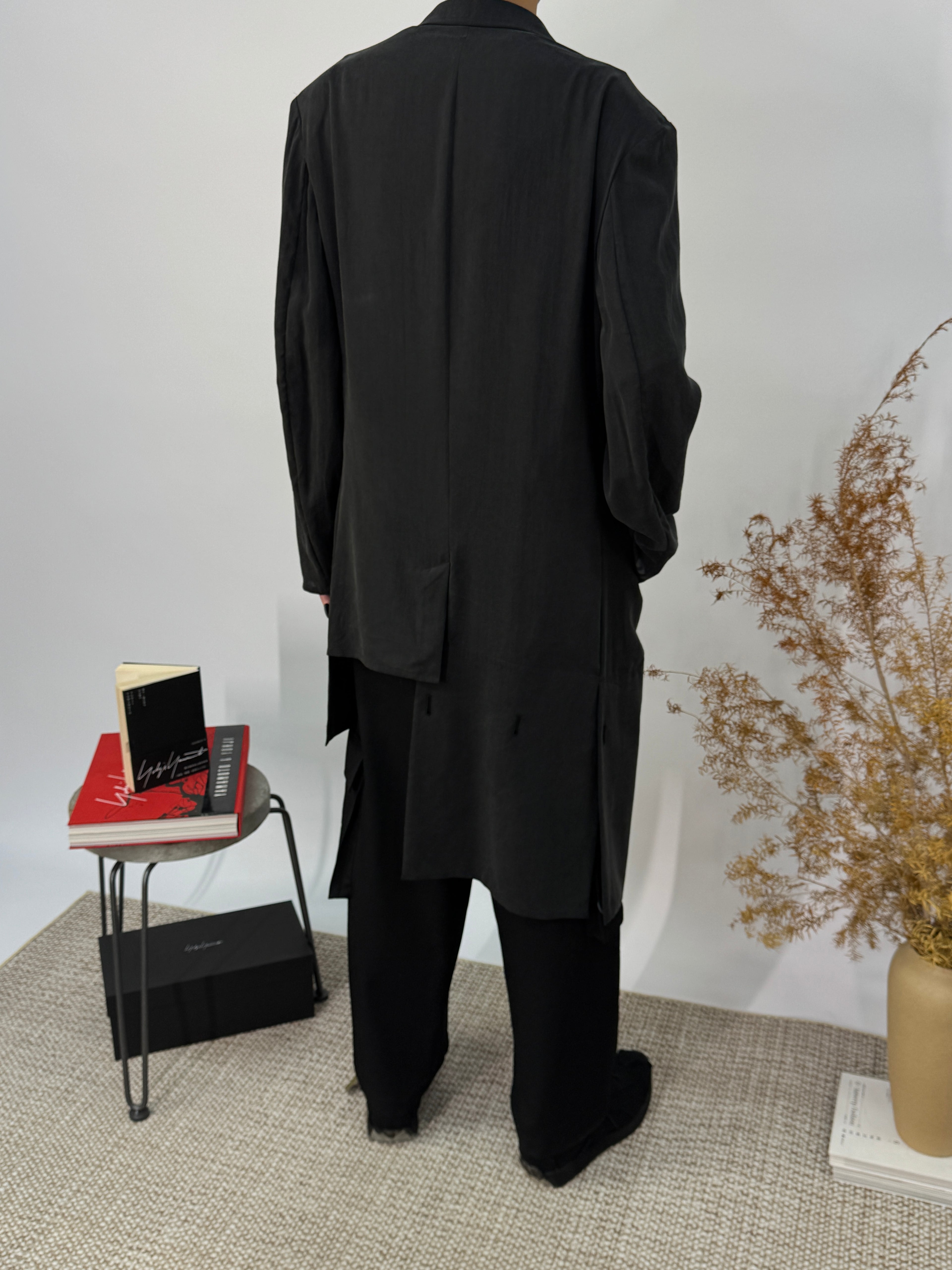 Hem Button Detail Jacket