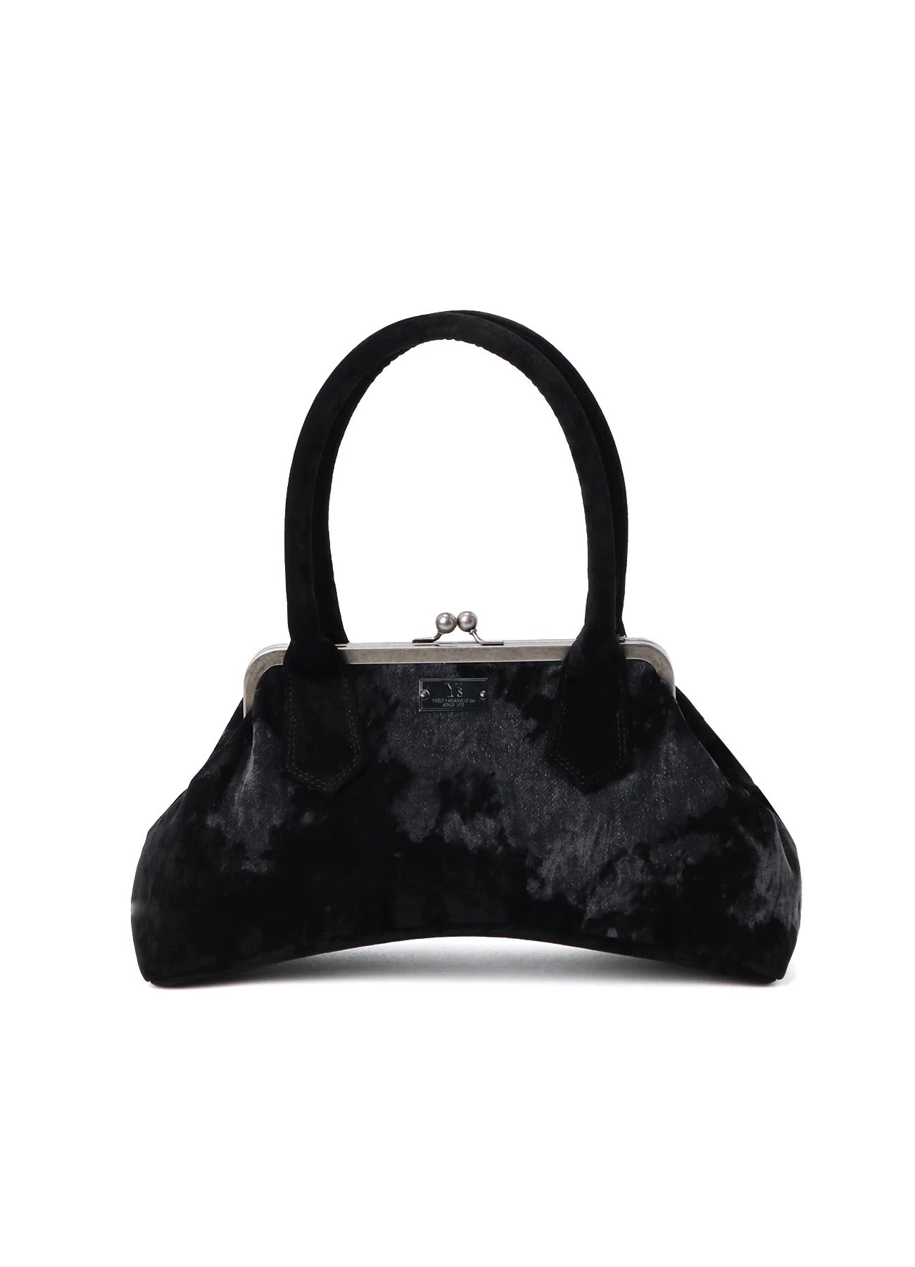 Curvy Bag W/ Metal Clasp (L)