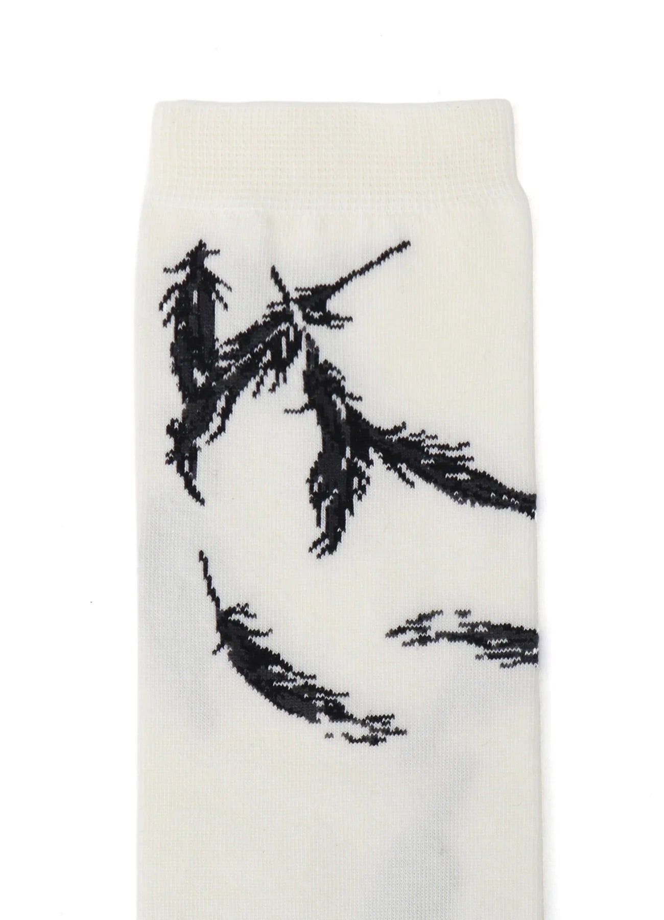 Angel Design High Socks-White