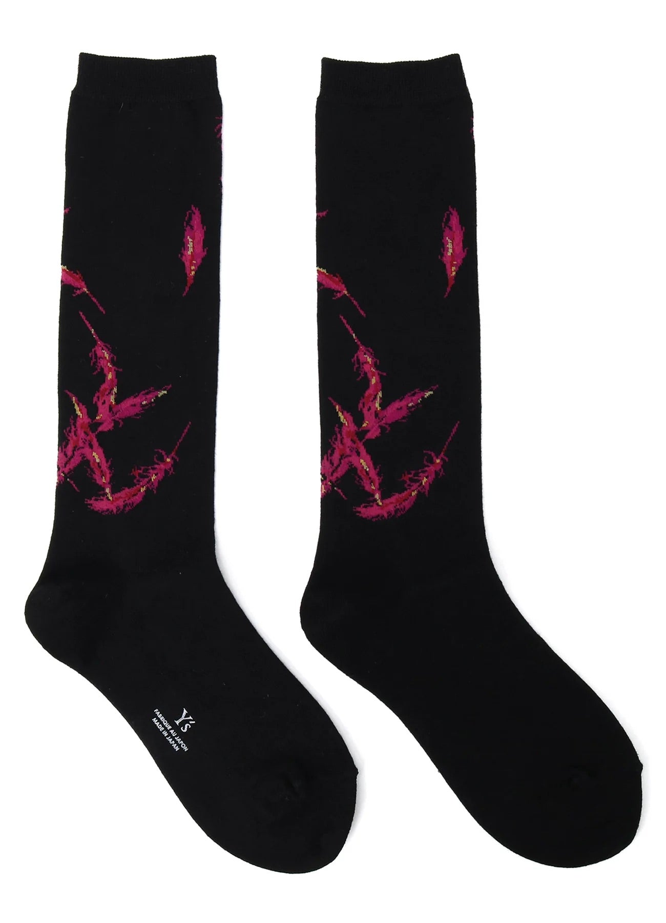 Angel Design High Socks-Black