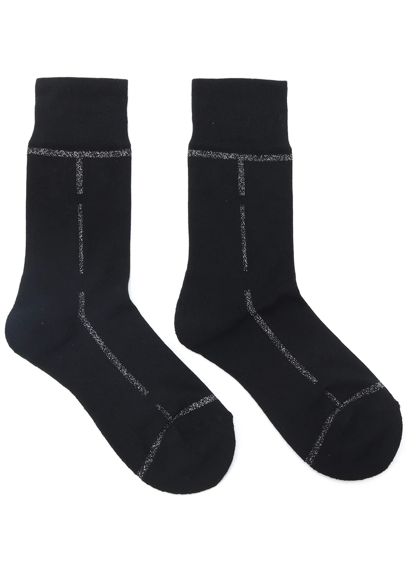 Y'S Chicstocks Line Glitter Socks
