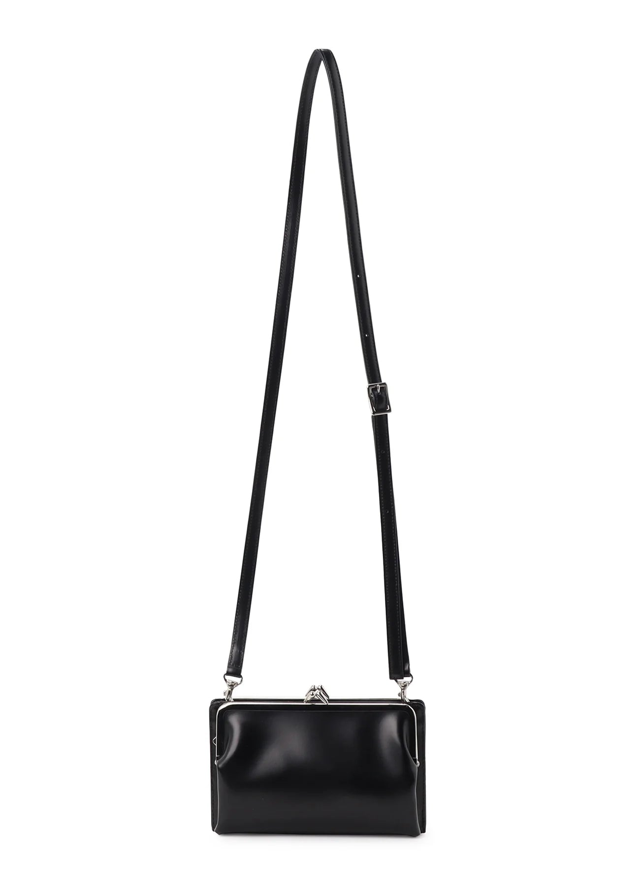 ys-W-Metal Clasp Shoulder Bag
