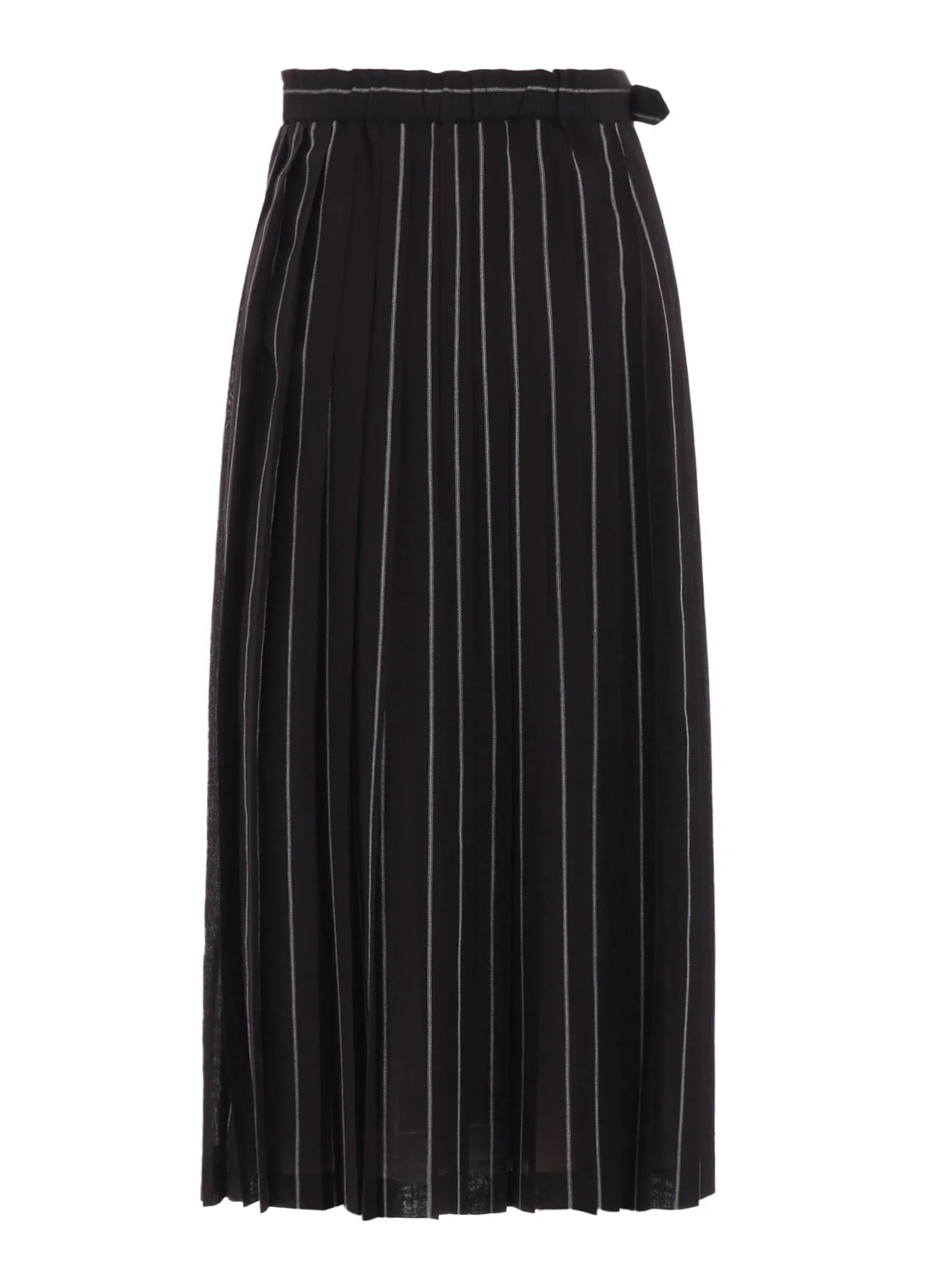 ys-I-Pleated Wrap S-Balck