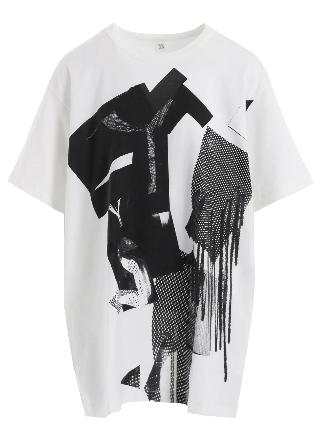 ys-Round Neck Short Sleeve T-A