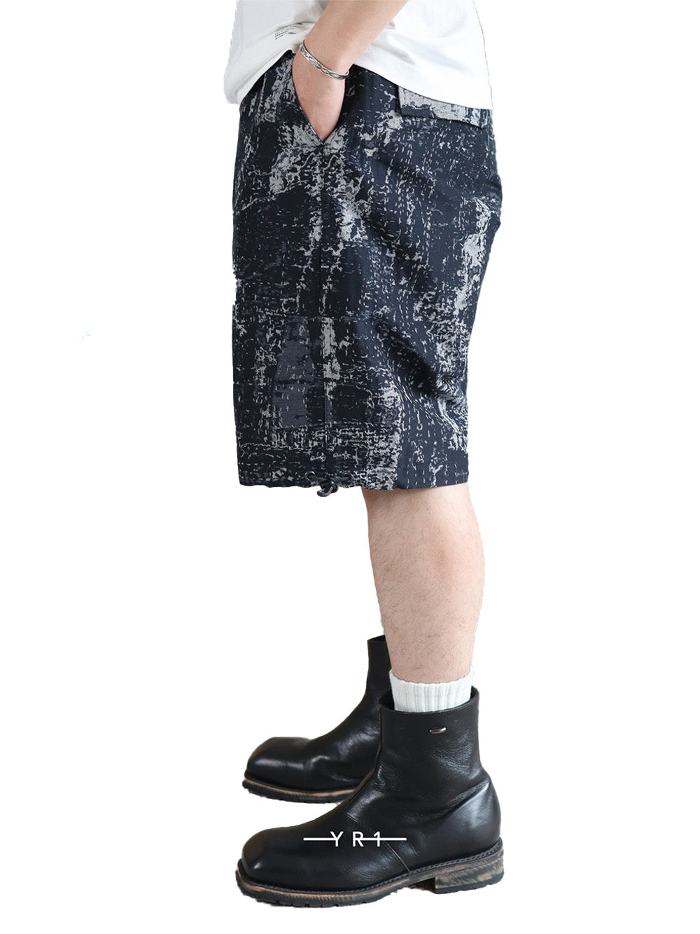 Jacquard Boro Short Pants