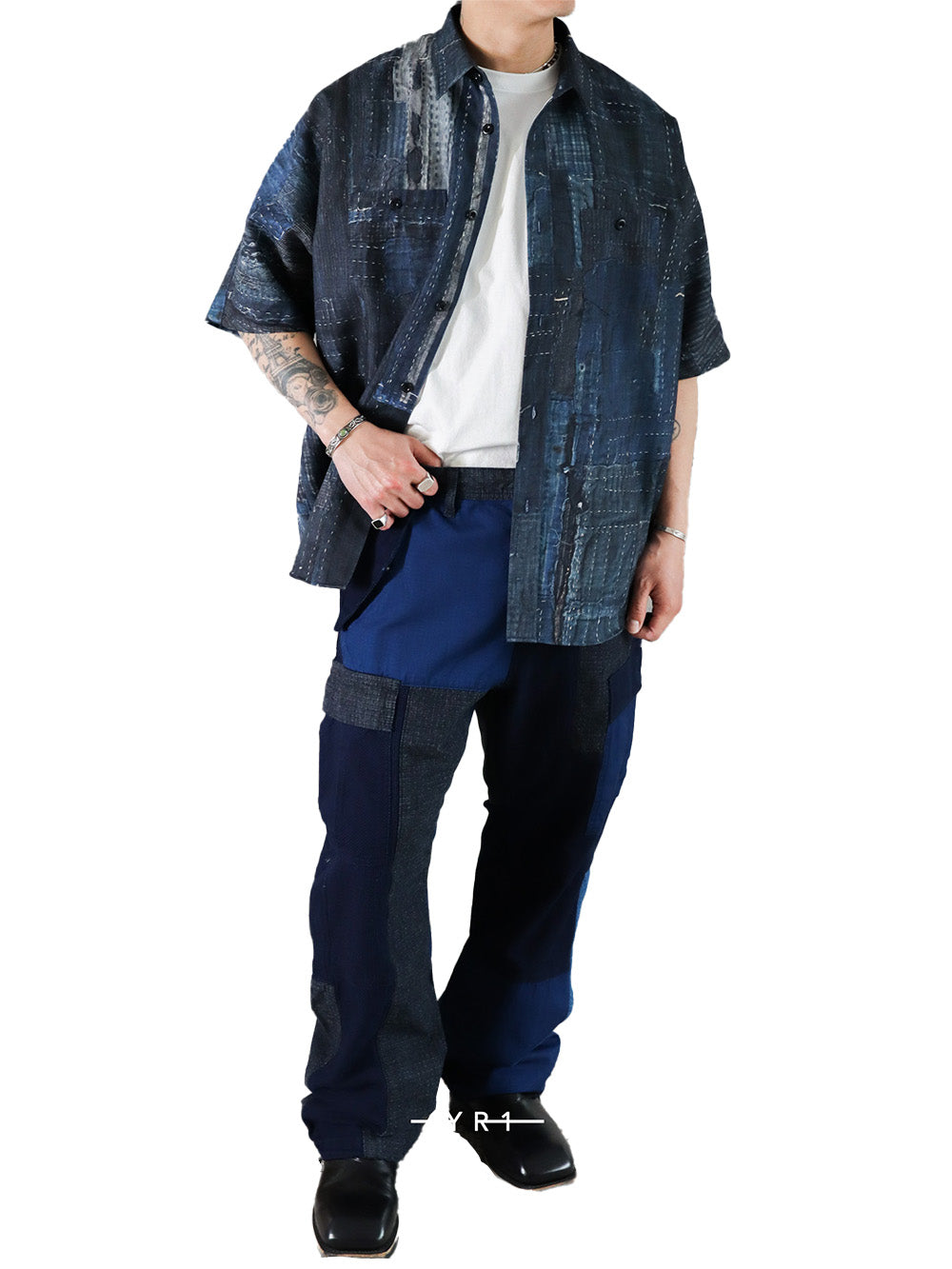 Printed Boro S/S Shirt