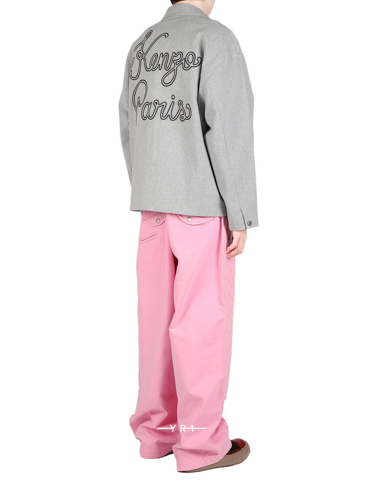 KENZO Paris workwear jacket back view
