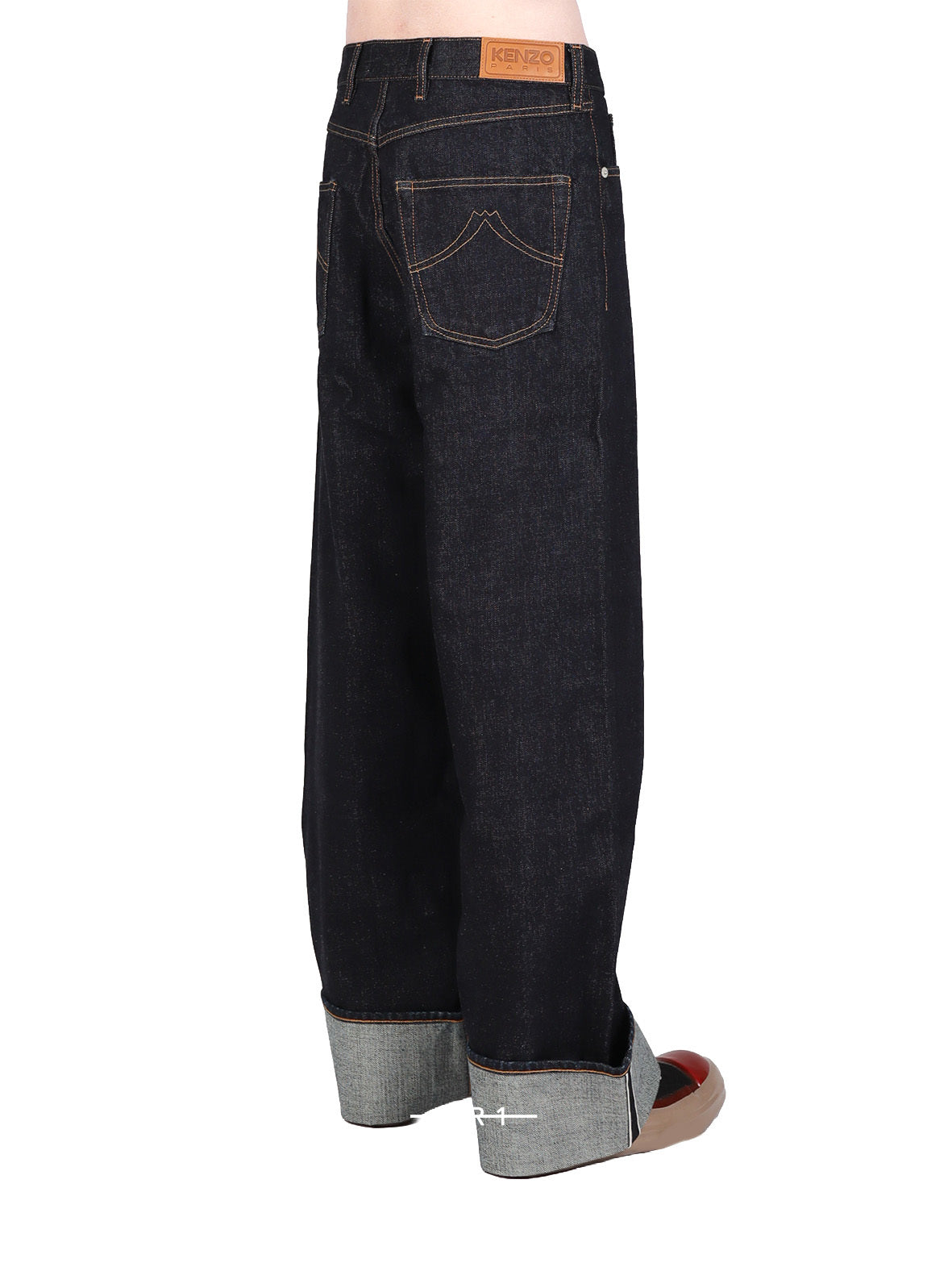 Turn Up Wide Fit Jeans