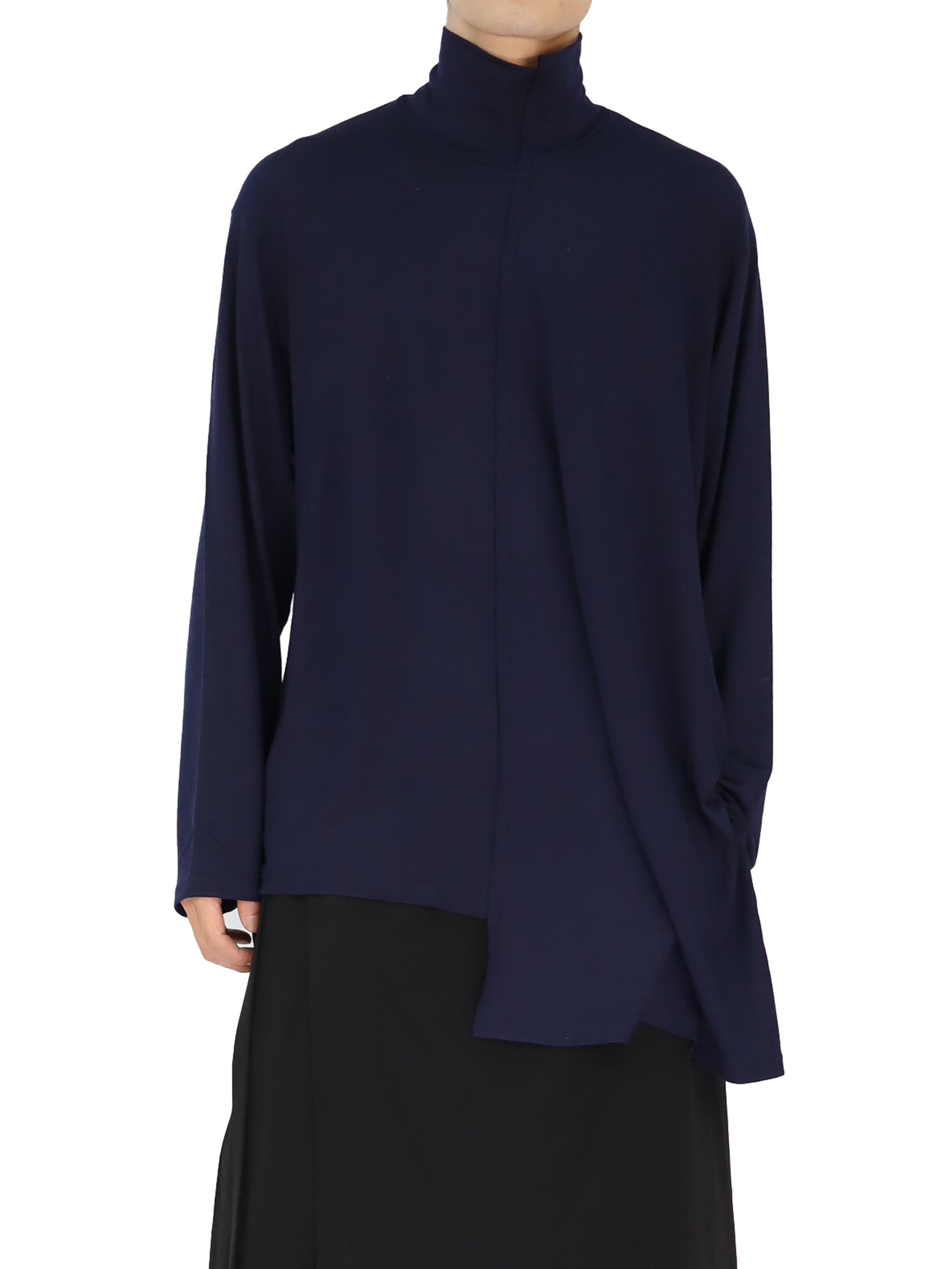 Paneled Turtle Neck Po