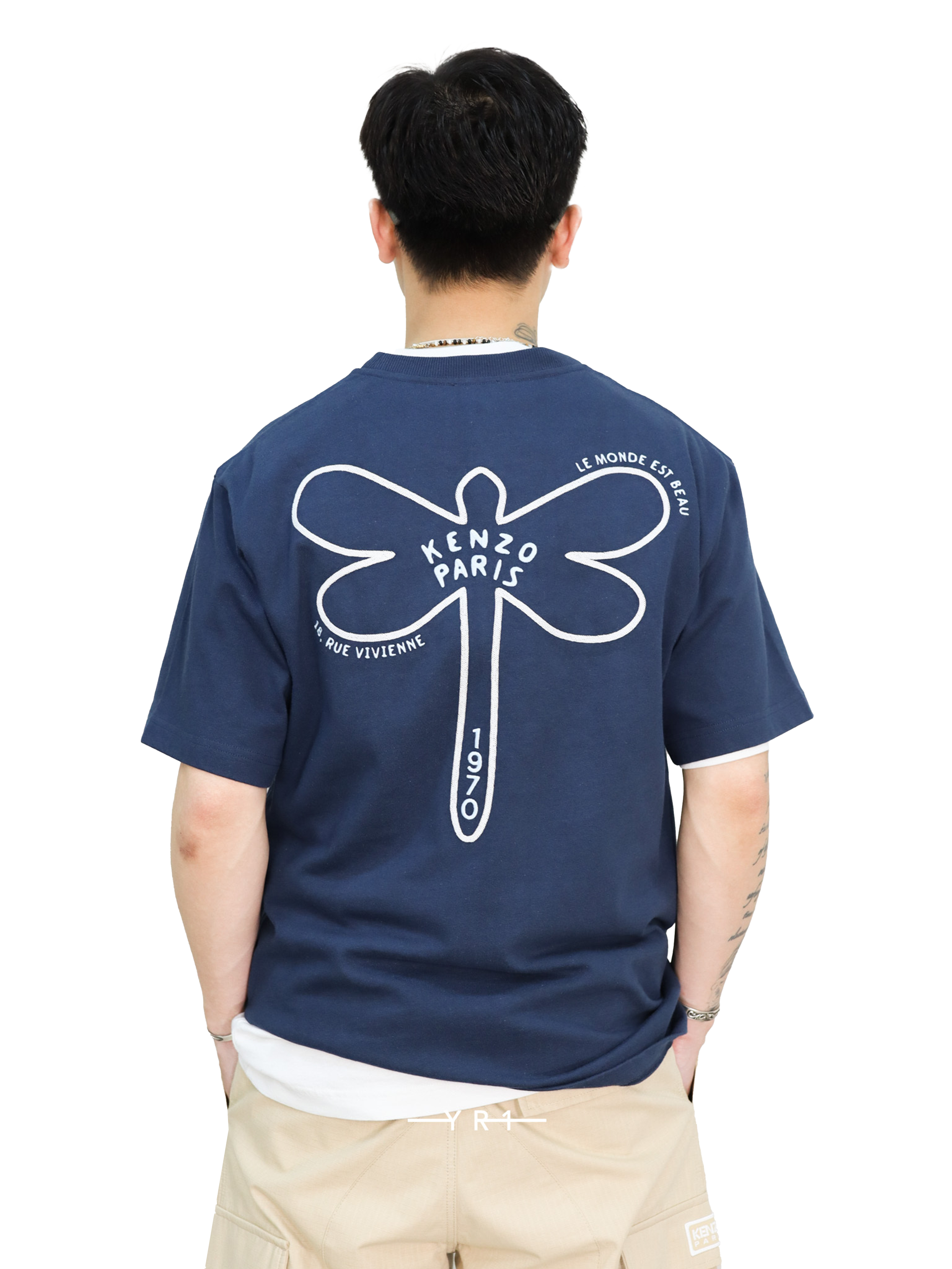 Gots KZ Dragonfly Embr'd Classic Tshirt-77