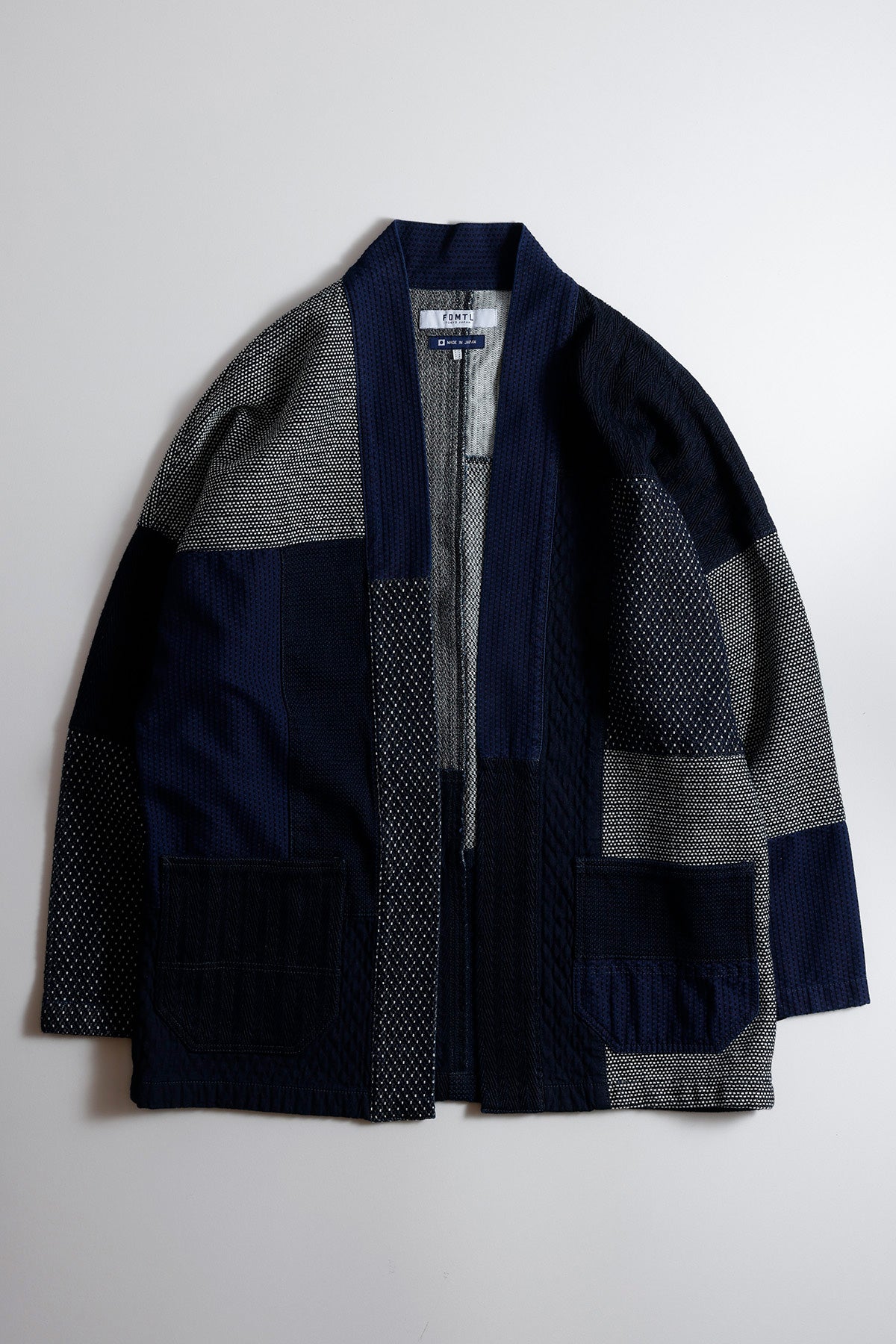 Patchwork Haori Jacket Rinse