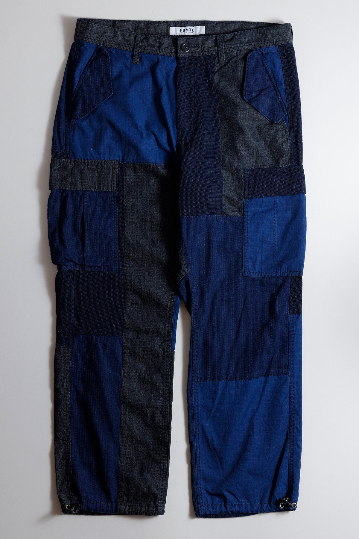 Patchwork Cargo Pants Rinse