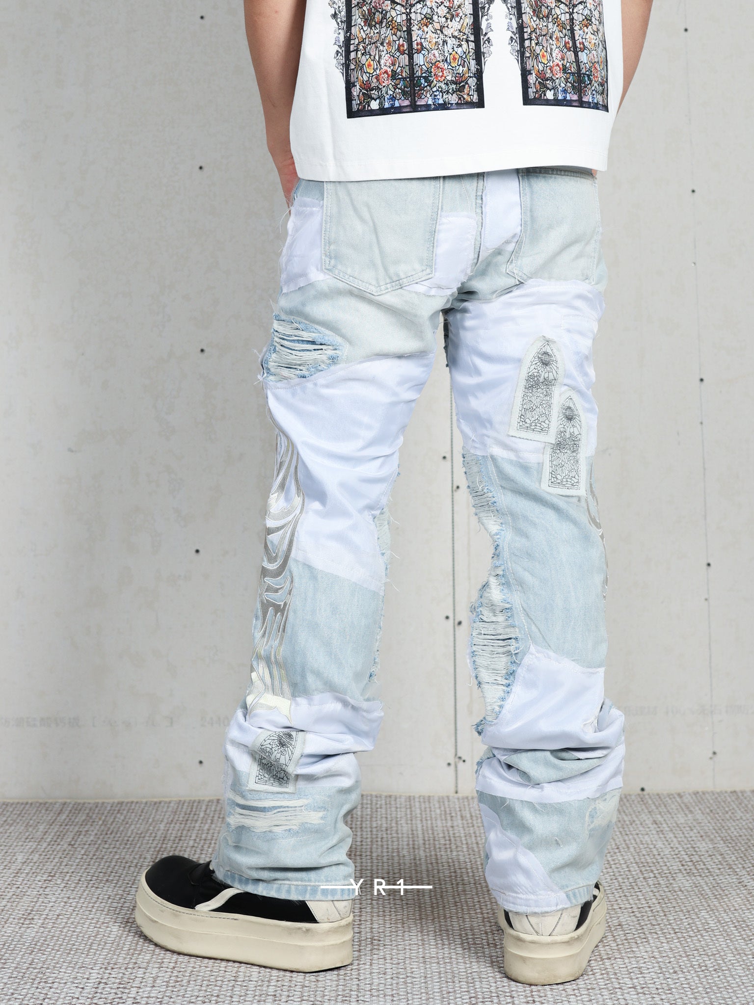 Wdw Winged Organza Denim