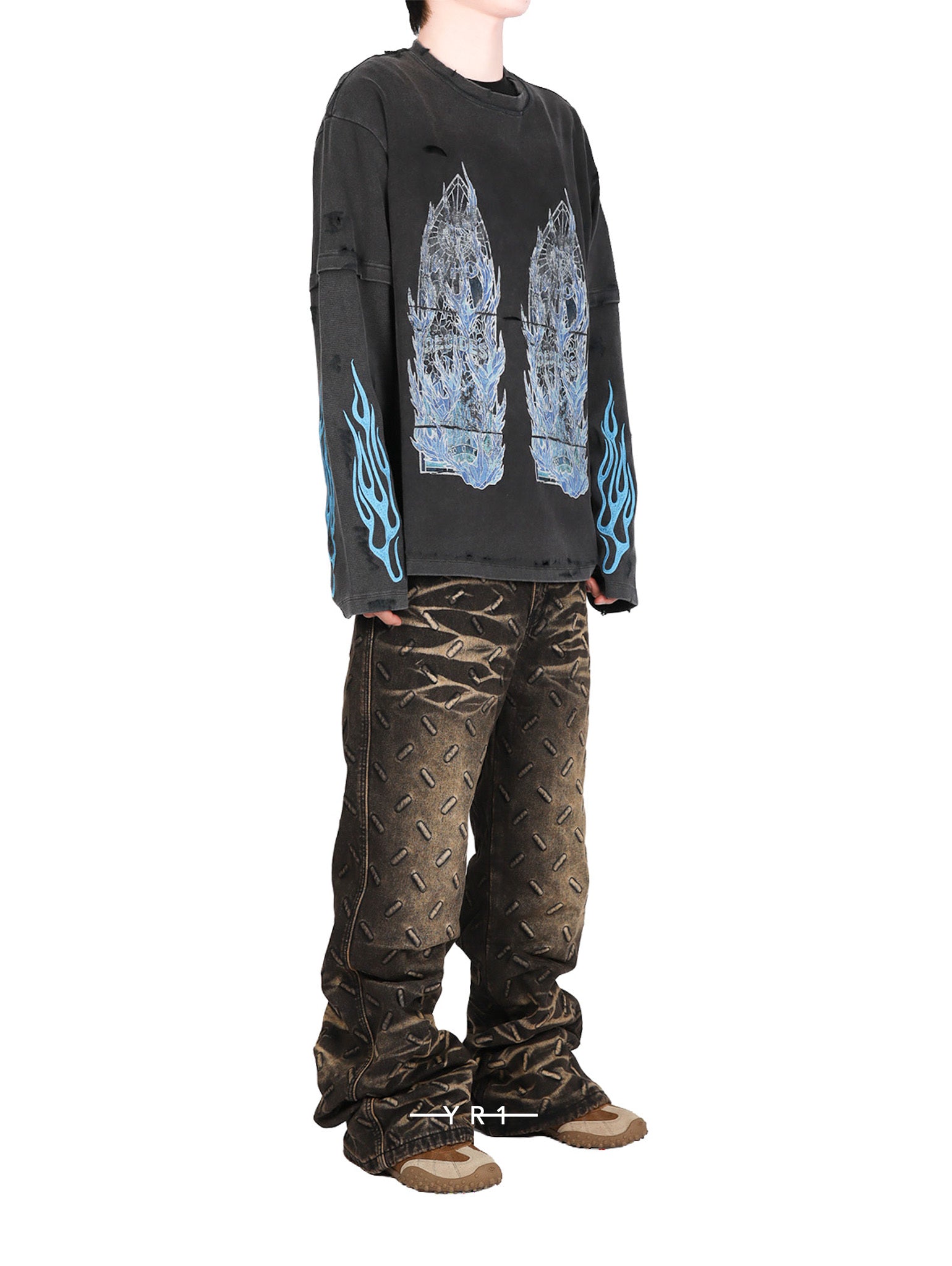 Flame Glass Double Jersey