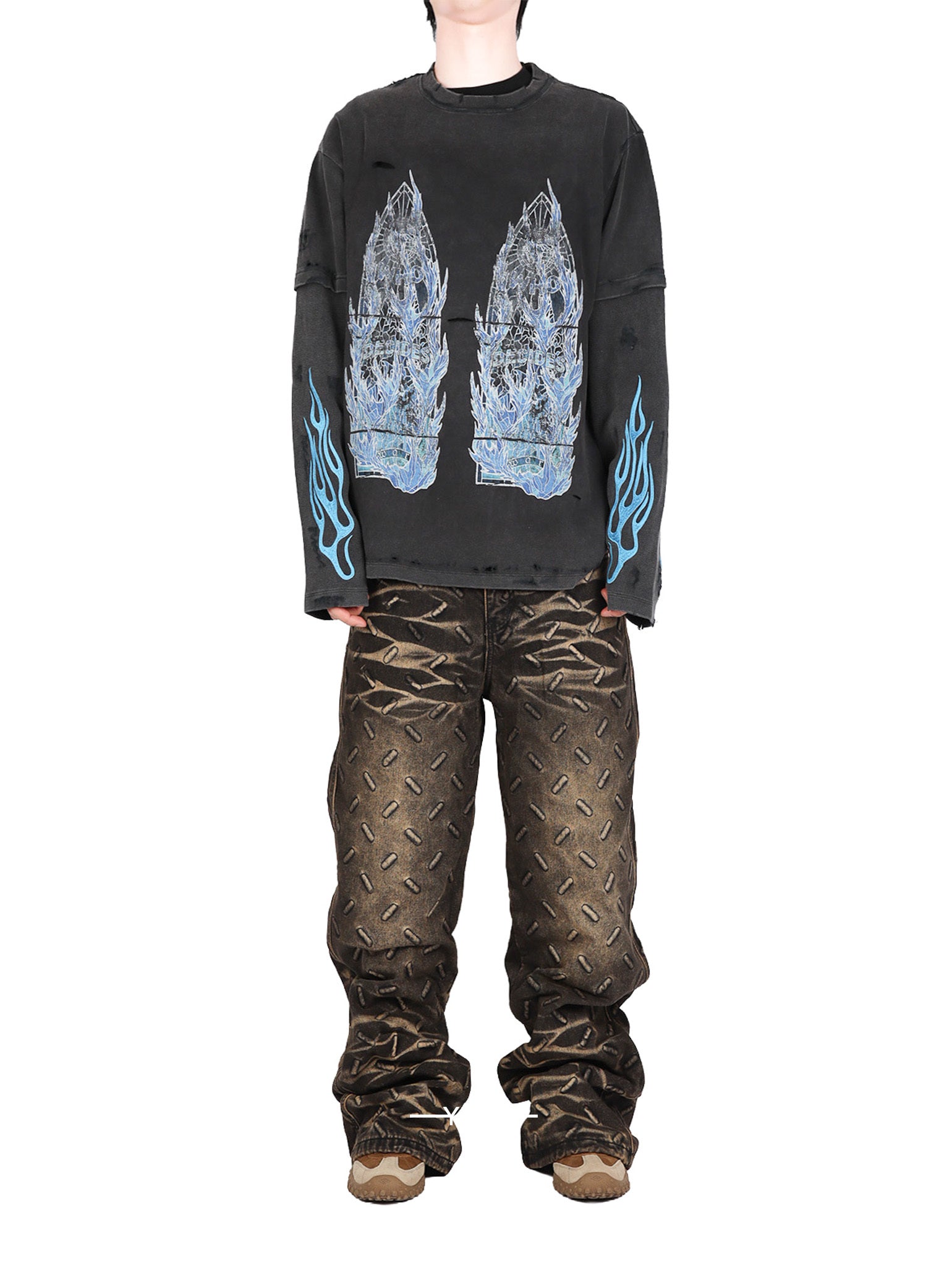 Flame Glass Double Jersey