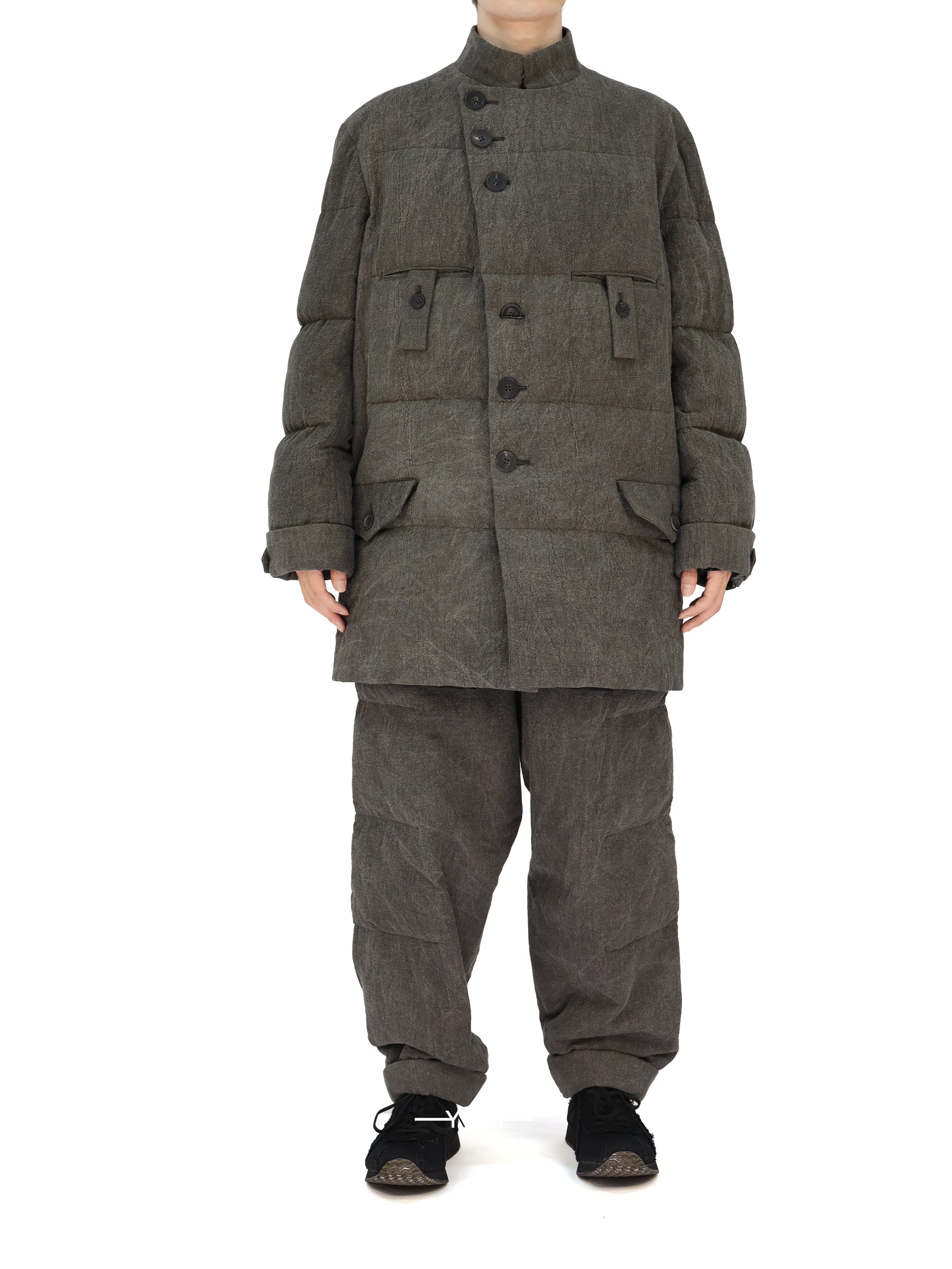 Horizontal Padded Pants