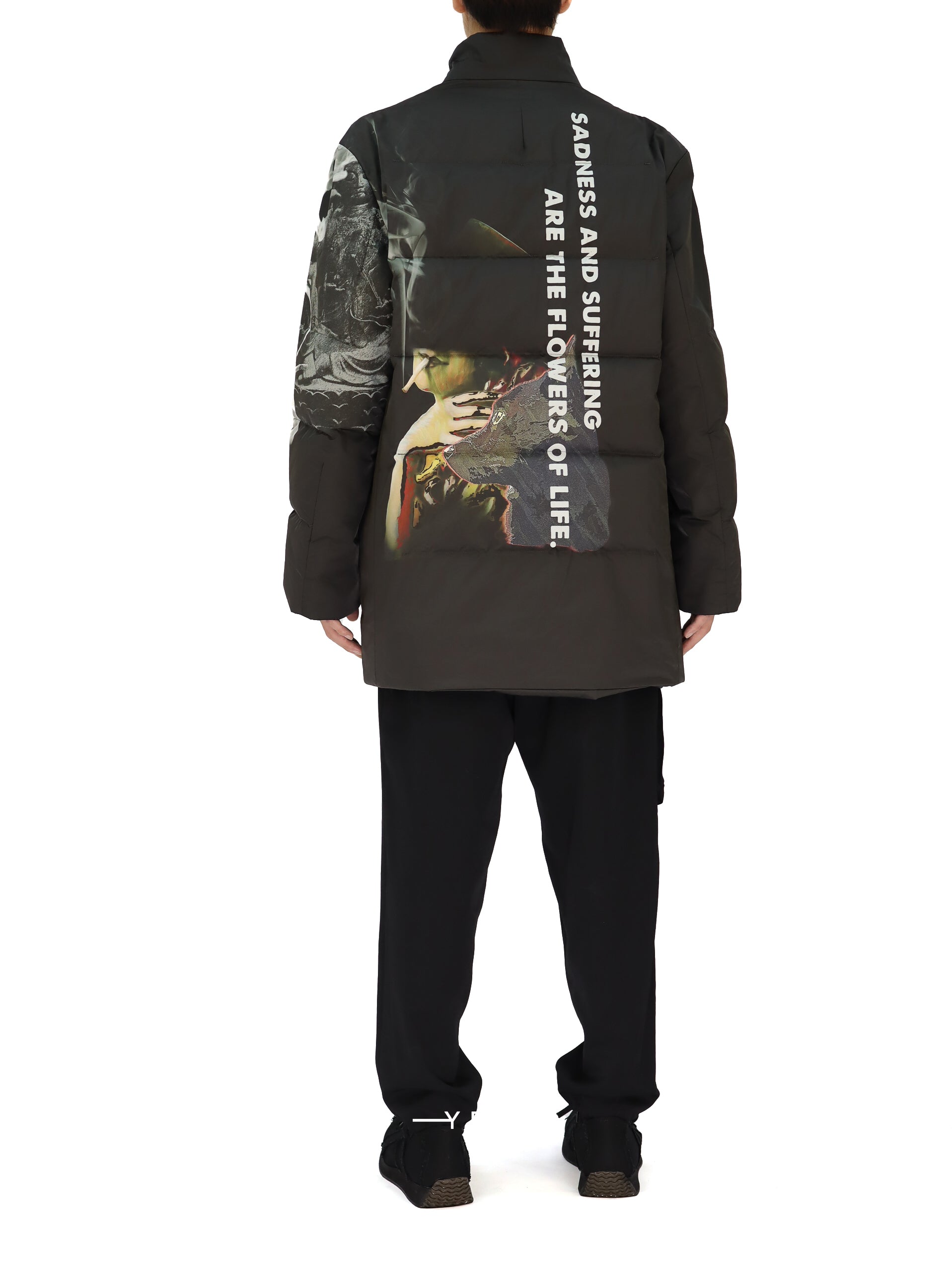 Horizontal Padded Stand Jacket Pt