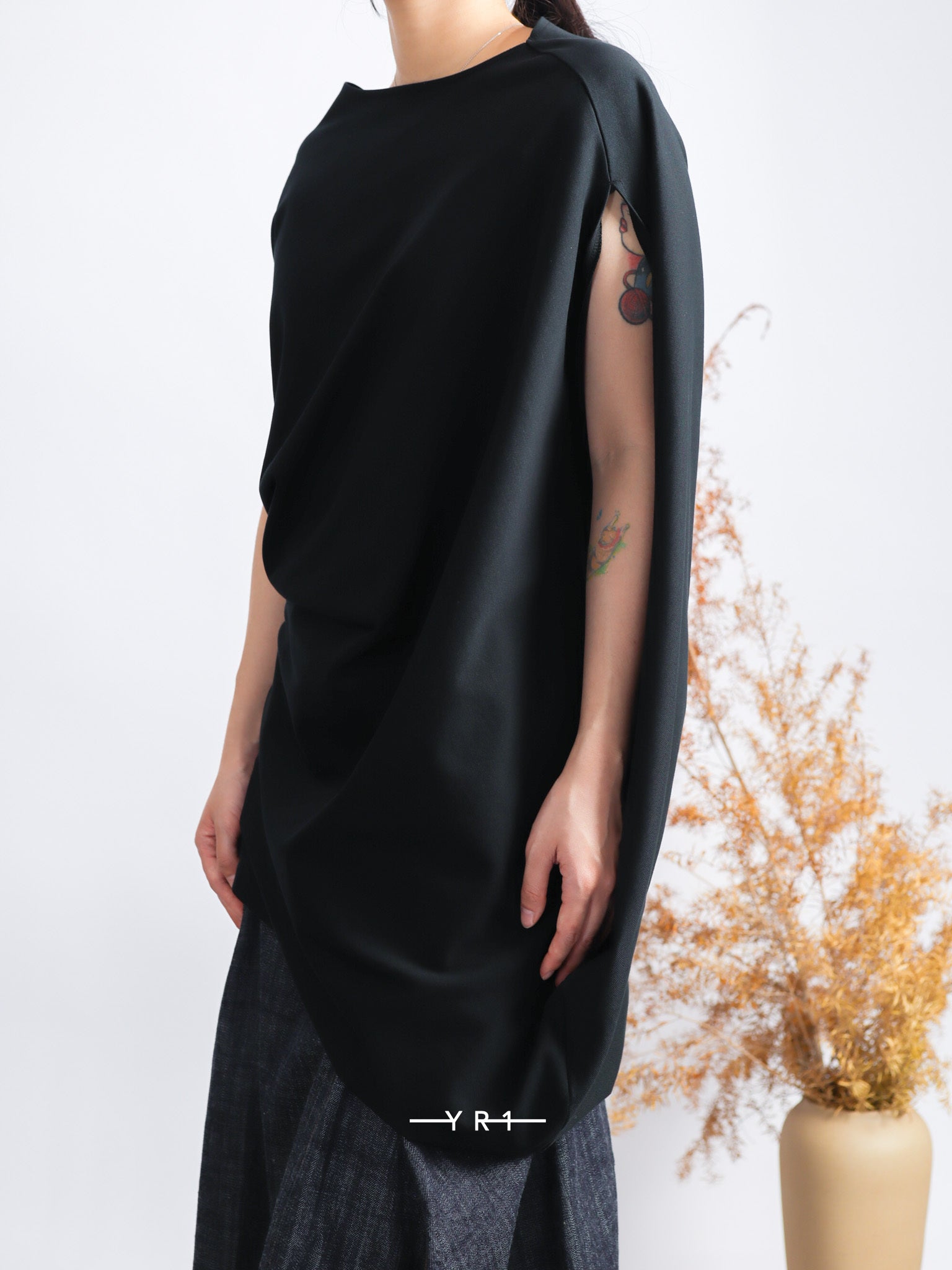 ys-N-Arranged Long Cut&Sewn