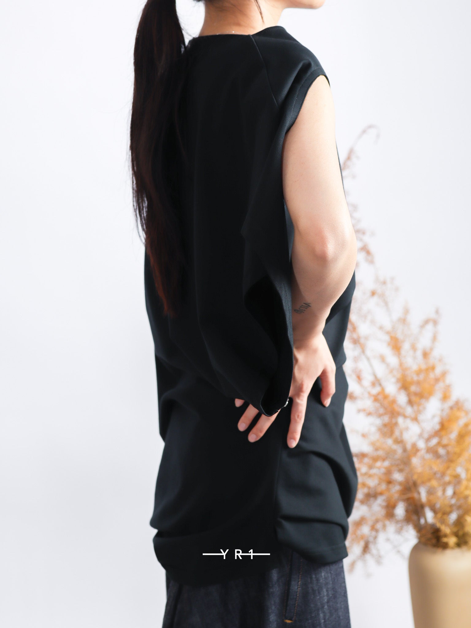 ys-N-Arranged Long Cut&Sewn