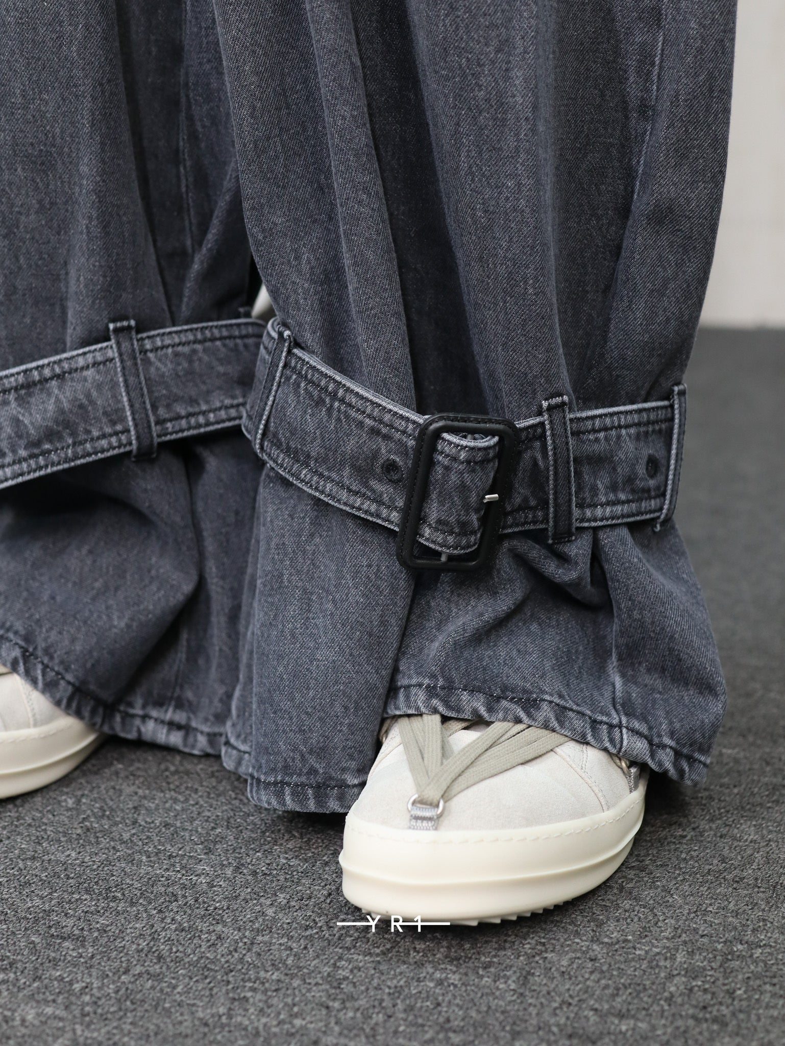 Buckled Cuff Jeans
