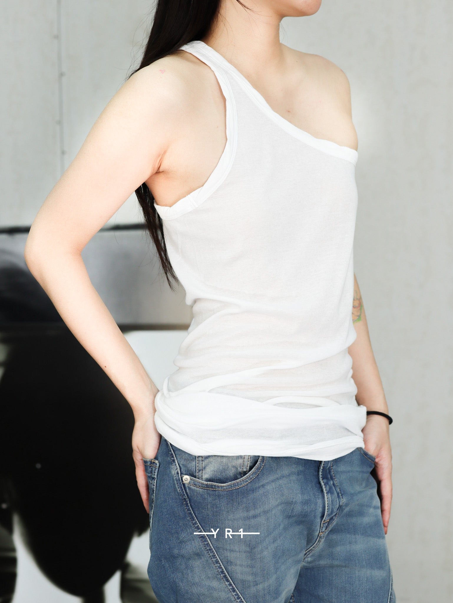 DS One Shoulder Tank