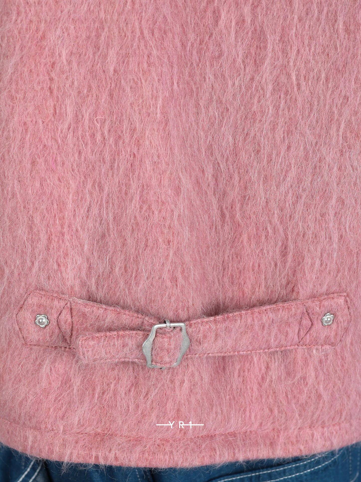 Hairy Collarless Jacket