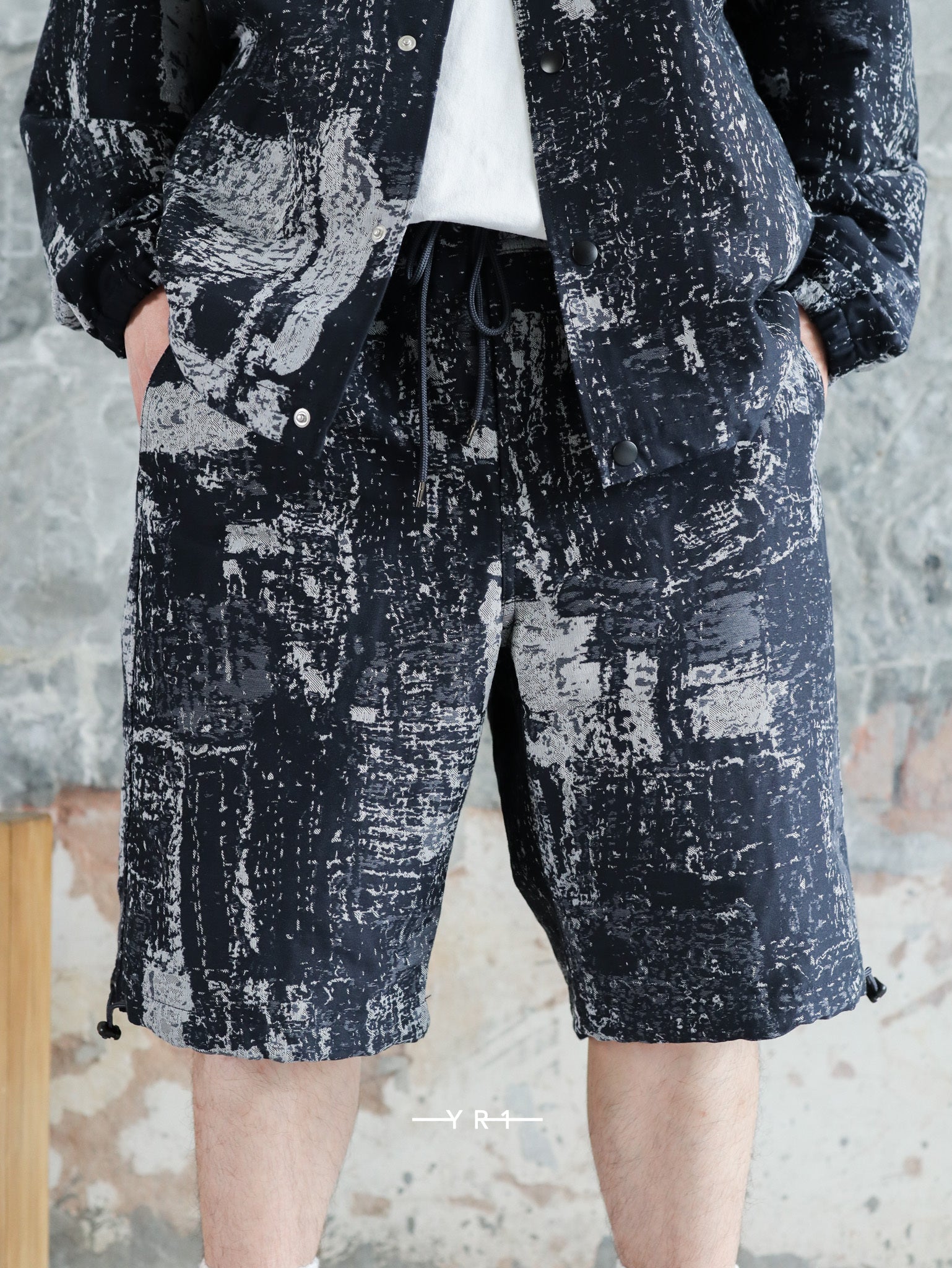 Jacquard Boro Short Pants