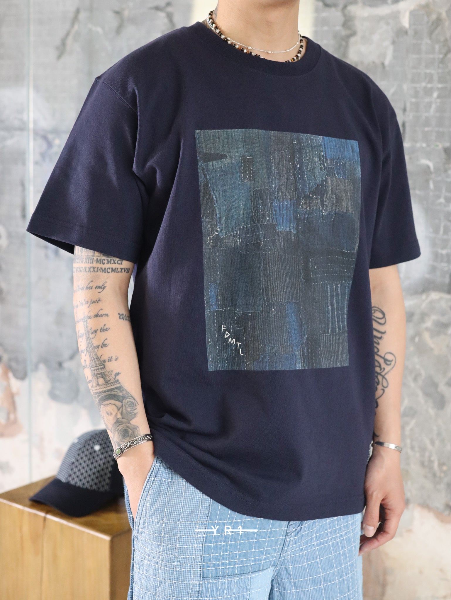 Printed Boro Tee