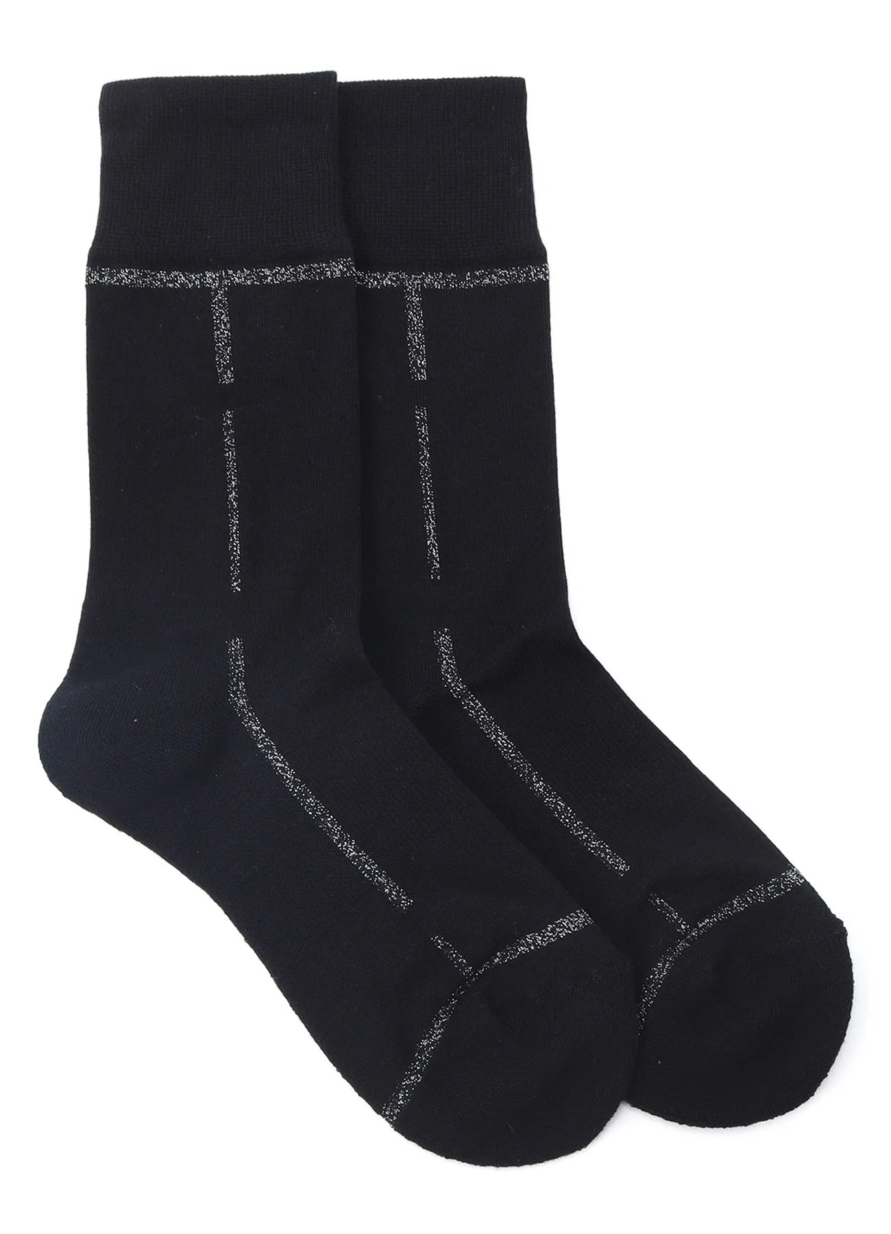 Y'S Chicstocks Line Glitter Socks