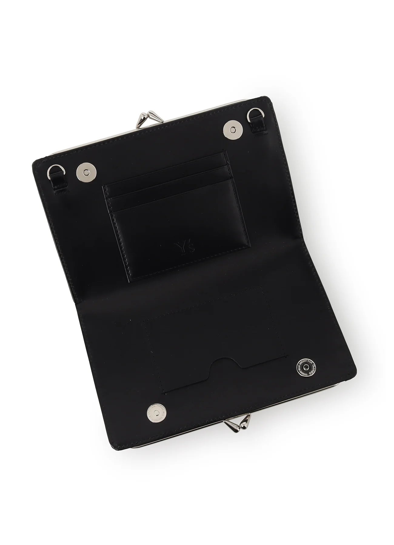 ys-W-Metal Clasp Shoulder Bag