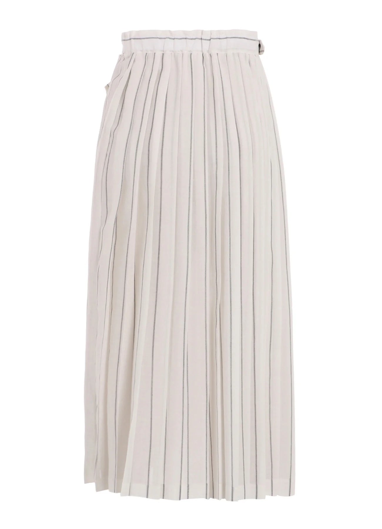 ys-I-Pleated Wrap S-White